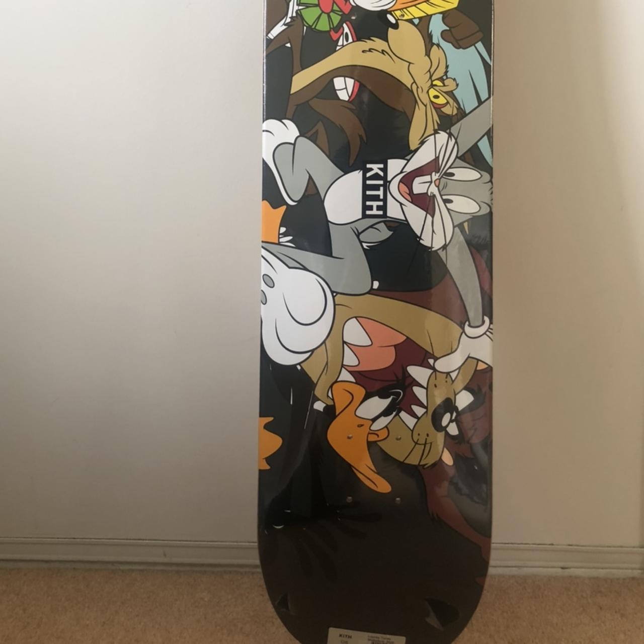 Kith x Looney Tunes skate deck in mint condition | Depop