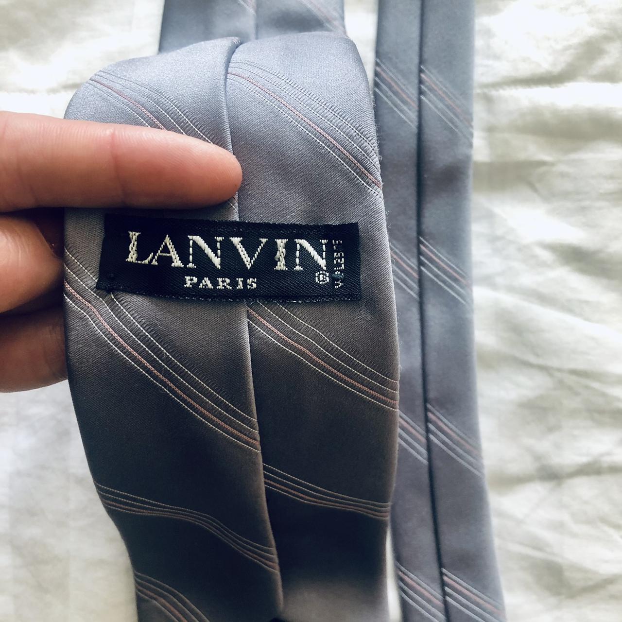 Lanvin Men's Silver and Grey Accessory