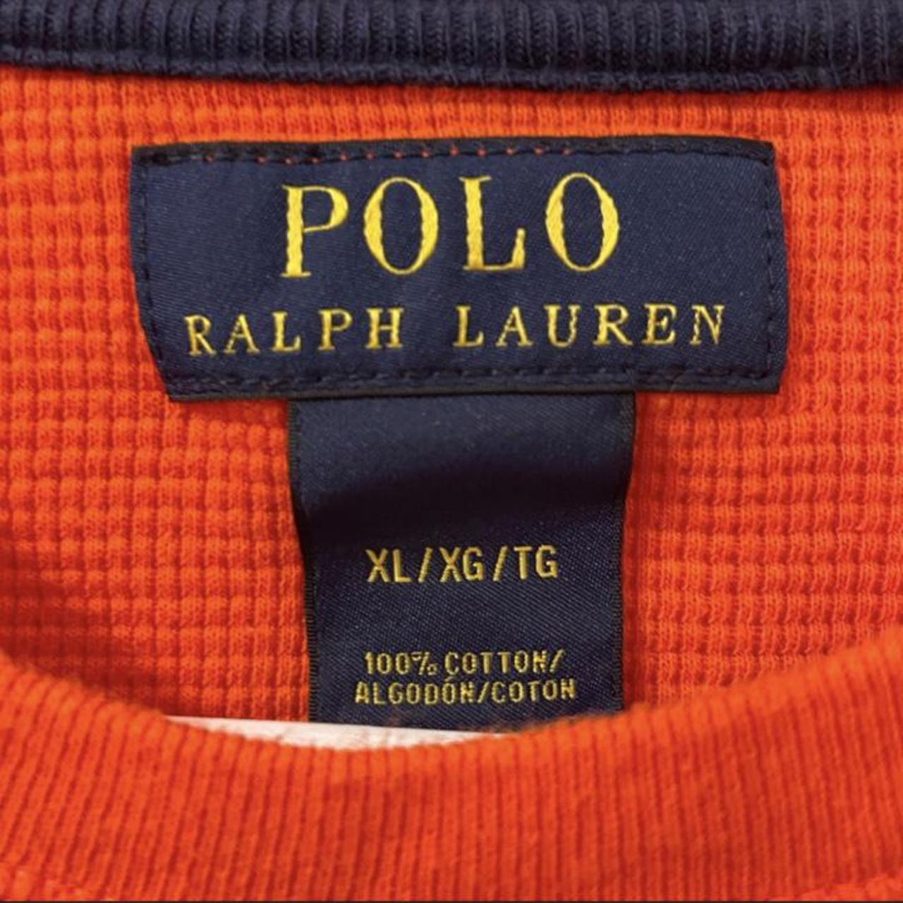 Ralph Lauren Men's Orange Shirt | Depop