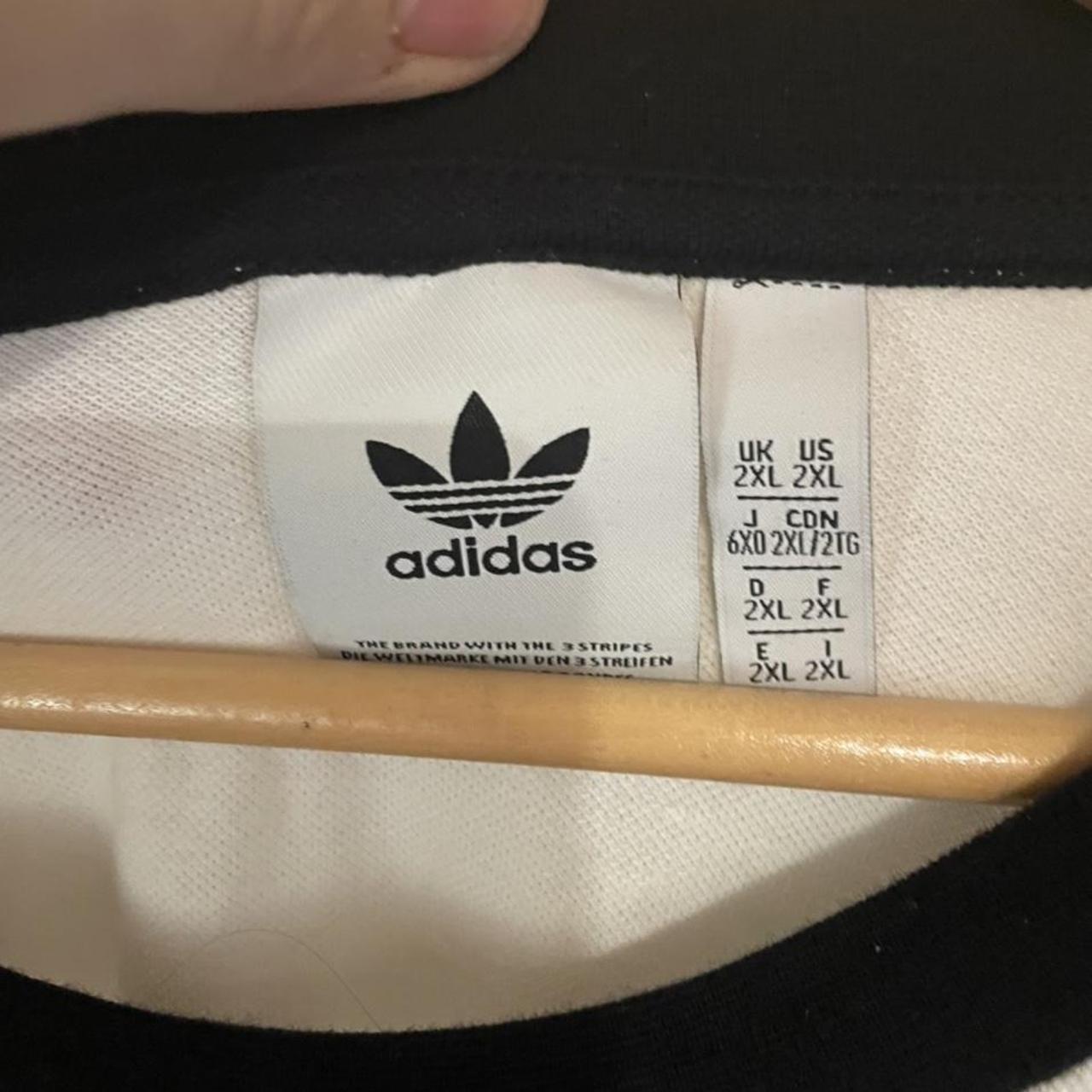 Adidas originals long sleeve shirt size Xxl never... - Depop