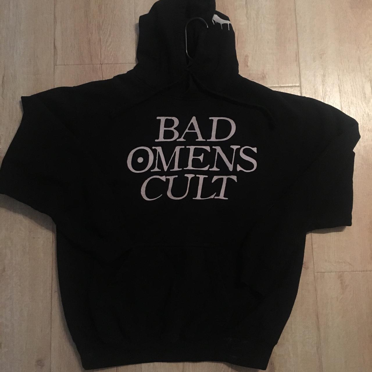 Bad Omens hoodie. Size L. Black. Originally $40... - Depop