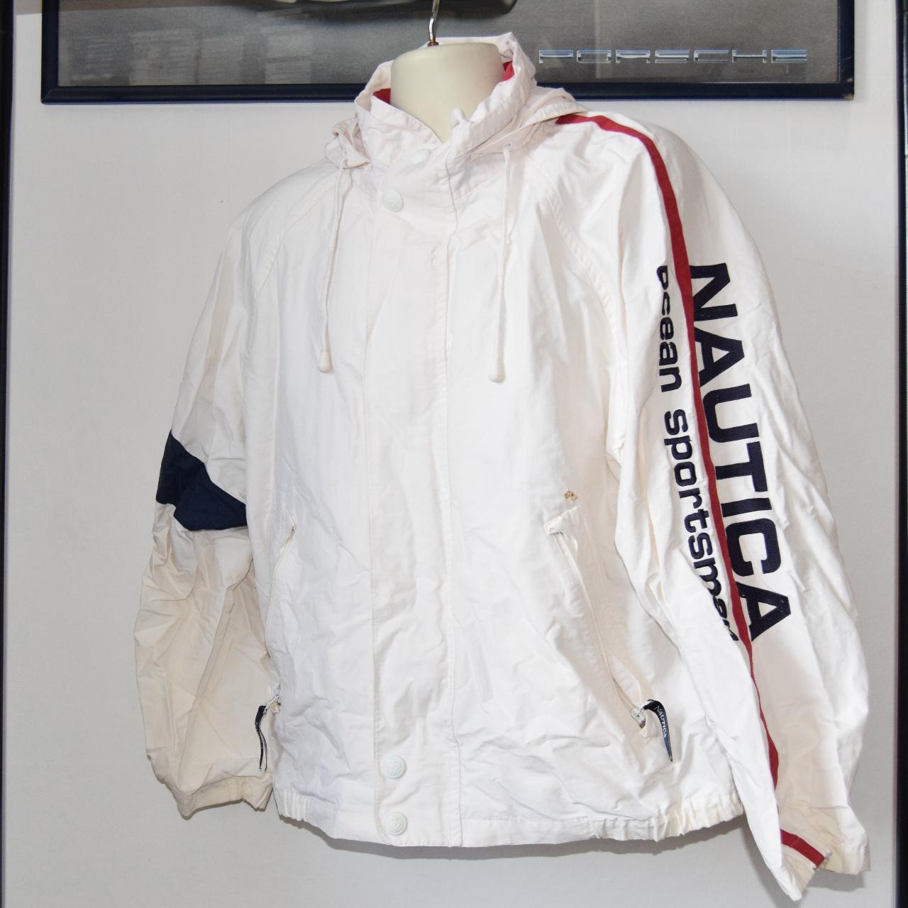 Vintage Nautica Competition Sailing Insulated Jacket Size Large