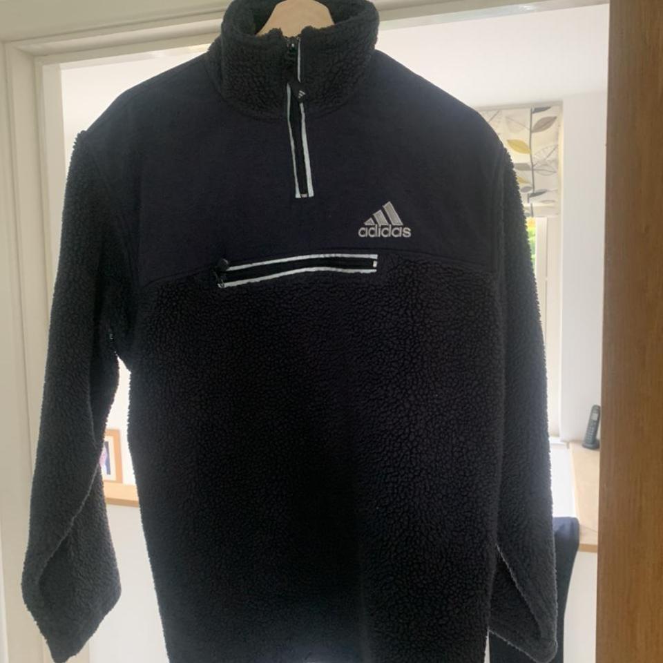 vintage adidas sherpa fleece