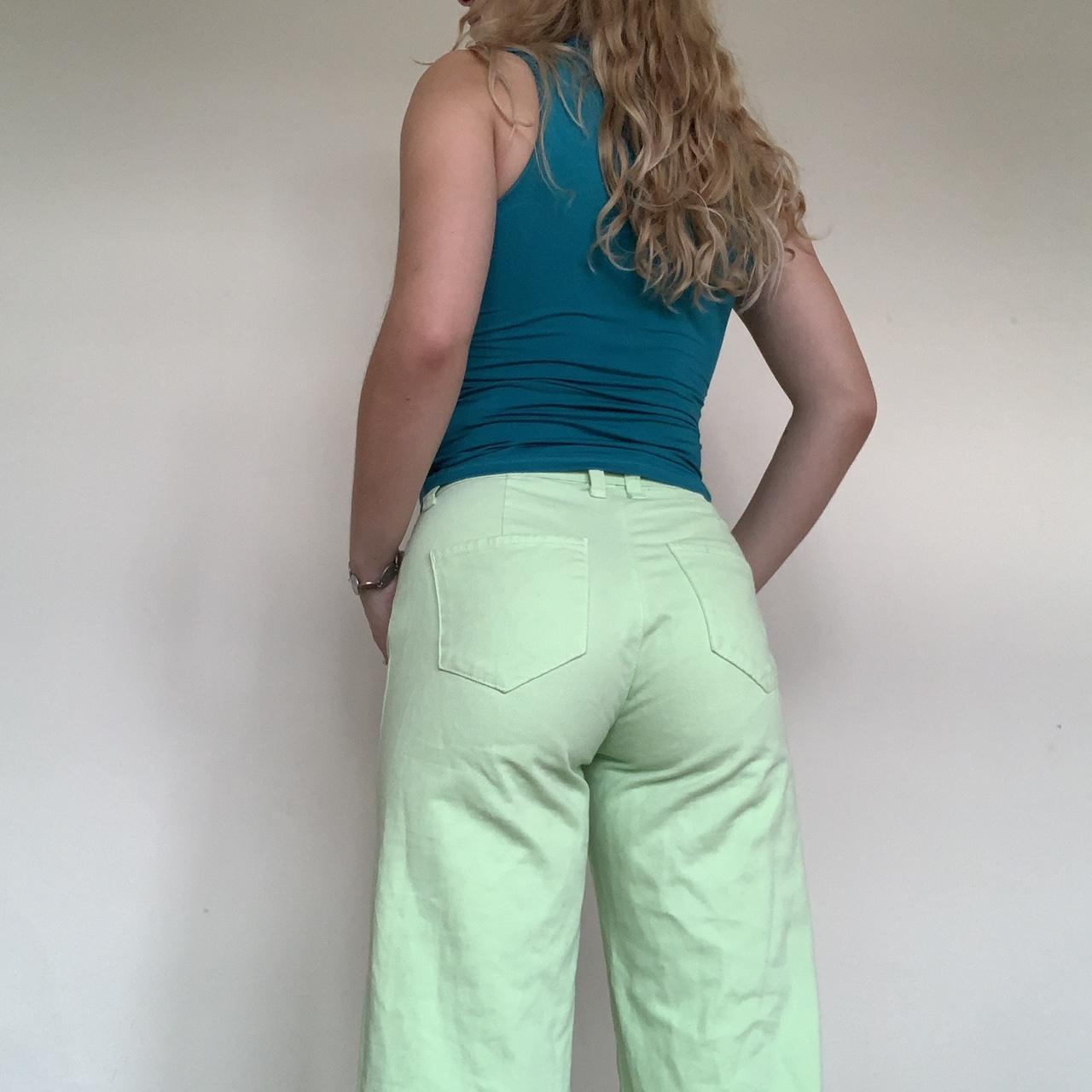Women's Green Jeans Depop