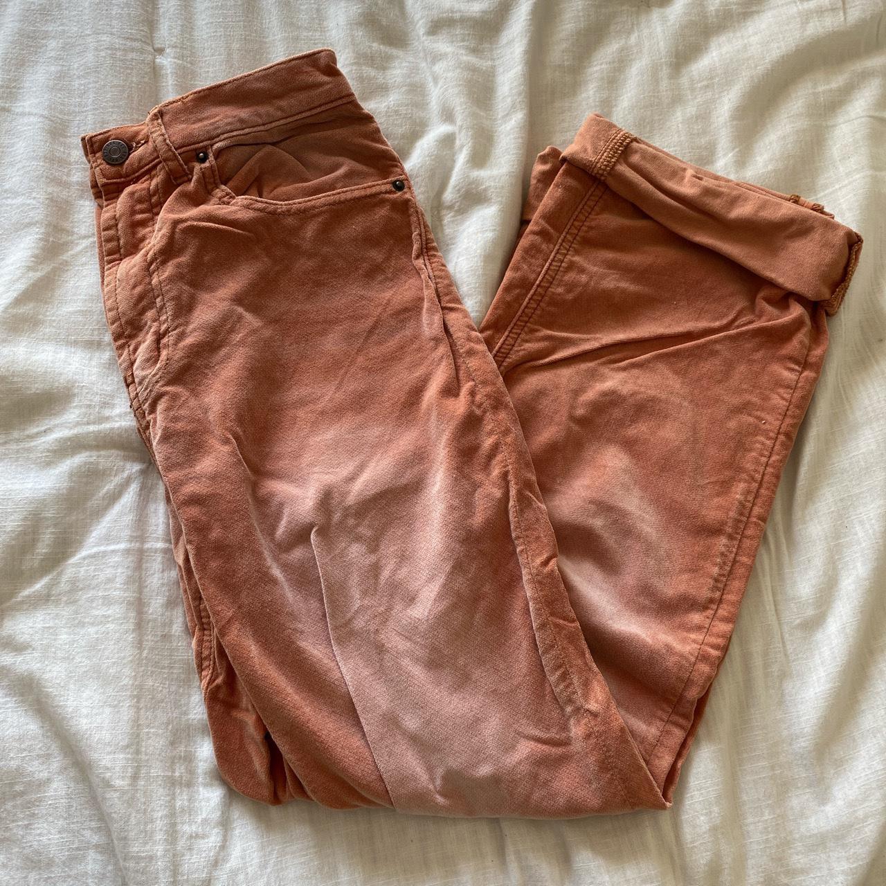 Orange corduroy pants from urban outfitters! Only... Depop