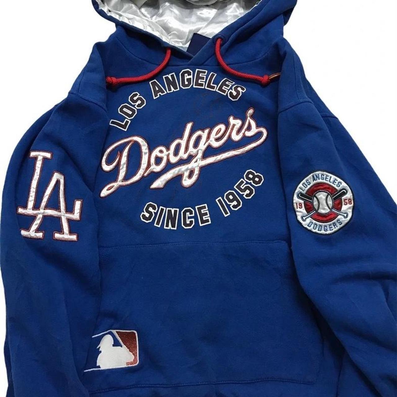 Los Angeles Dodgers jacket, perfect for any MLB fan. - Depop