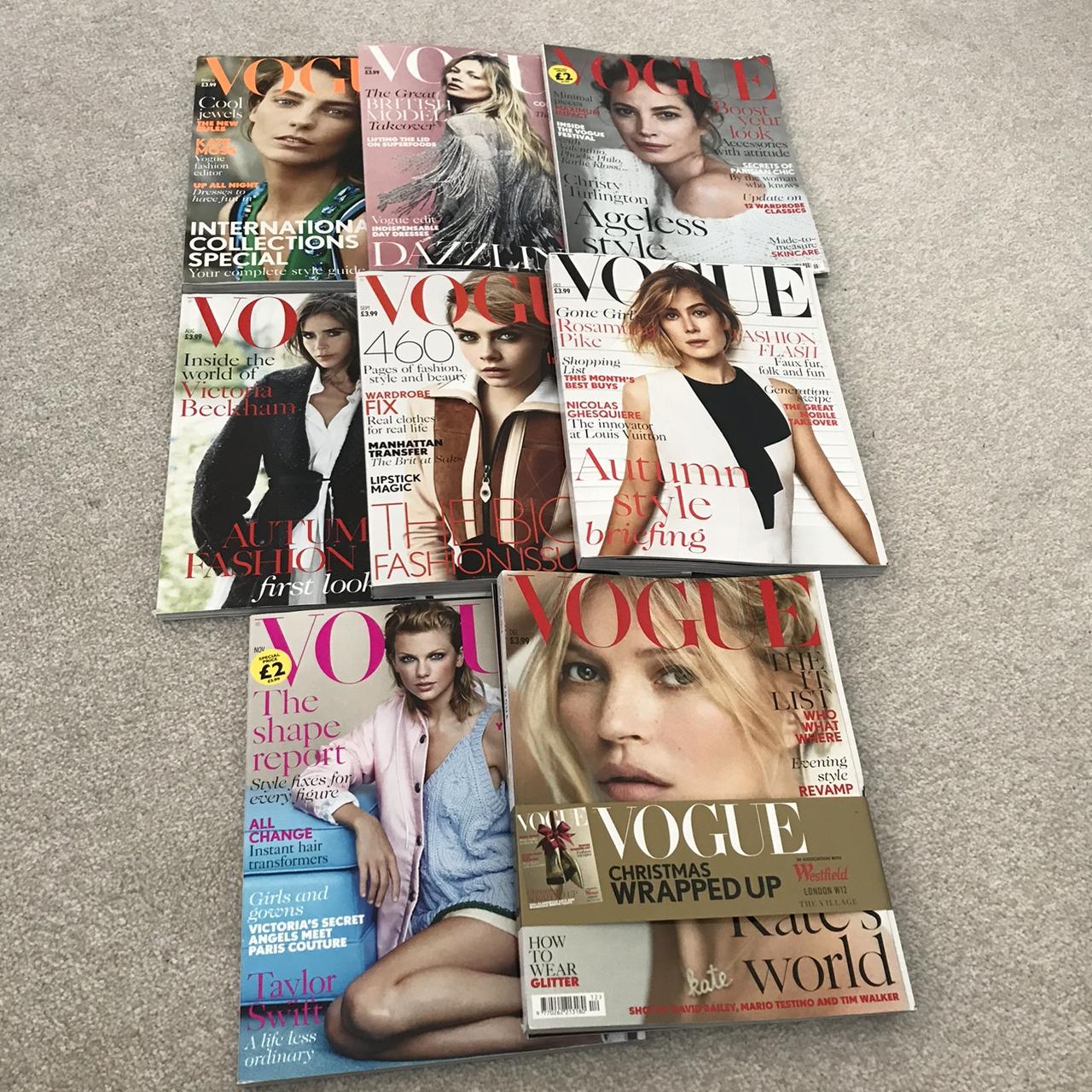 Vogue magazine 2014 issues All in good condition &... - Depop