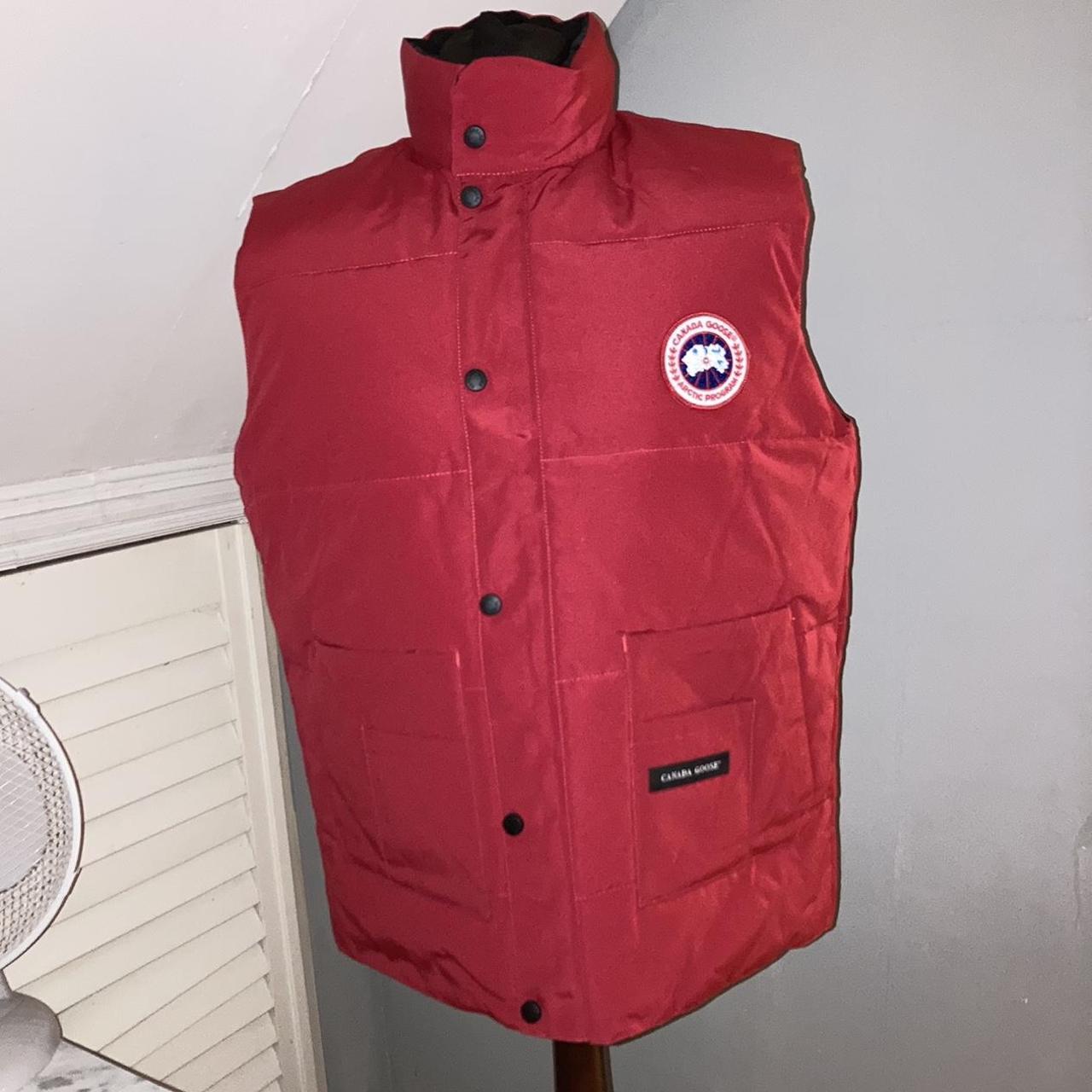 Canada goose red body warmer Brand new with tags... Depop
