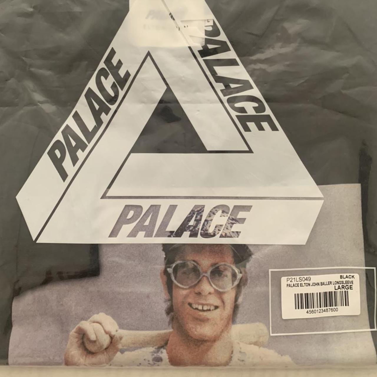 Palace x Elton John - ‘Baller’ long sleeve...