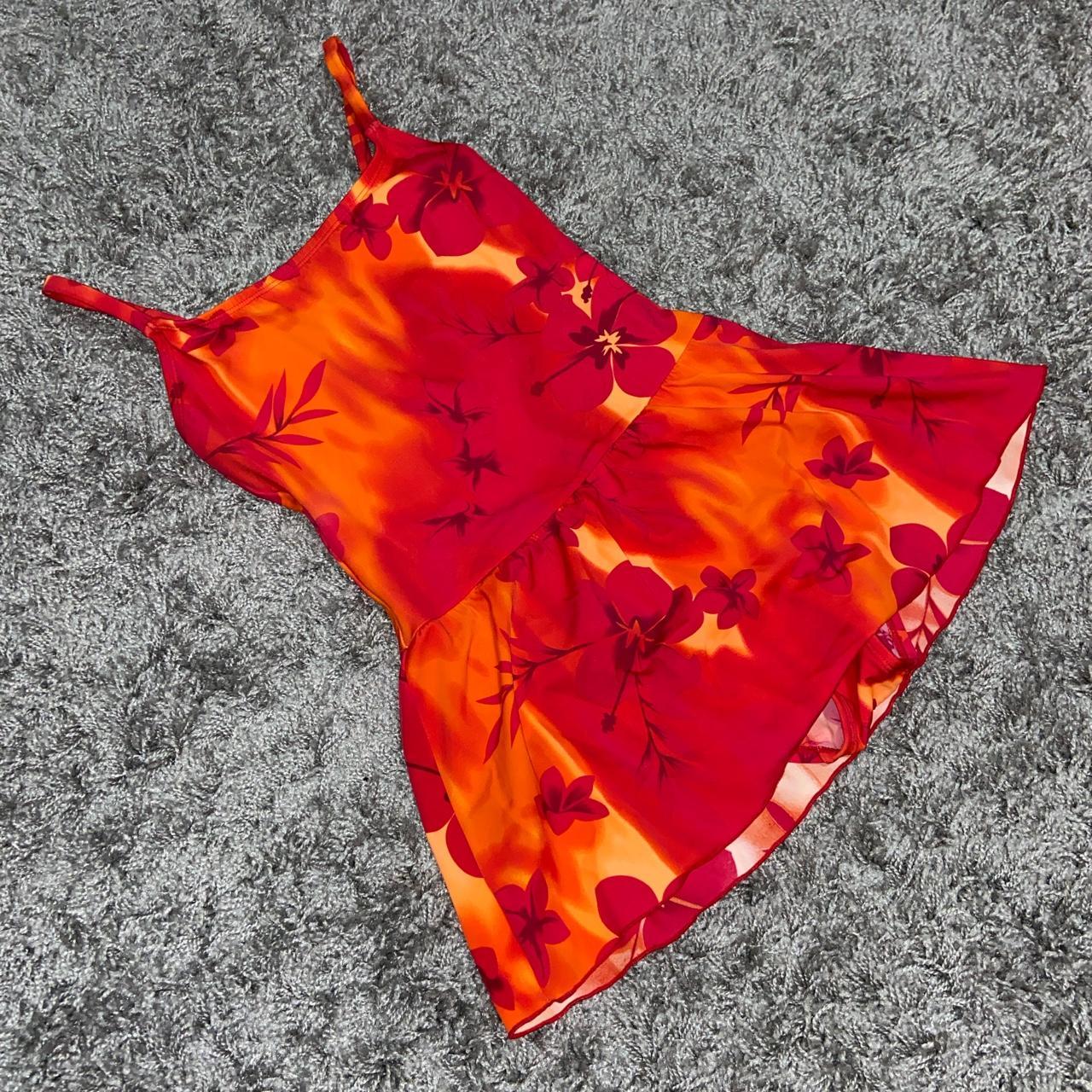 Vintage Swimsuit One Piece Swimsuit Hawaiian Depop