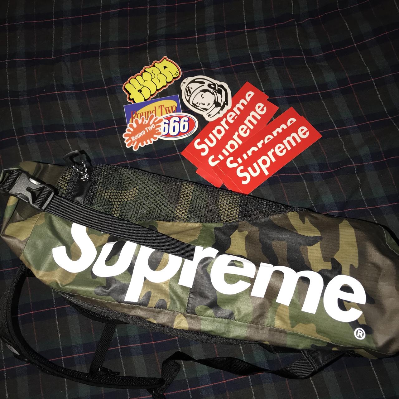TNF X SUPREME BOOKBAG 😩🔥🔥🔥🔥 WOULD MAKE A GREAT GIFT... Depop