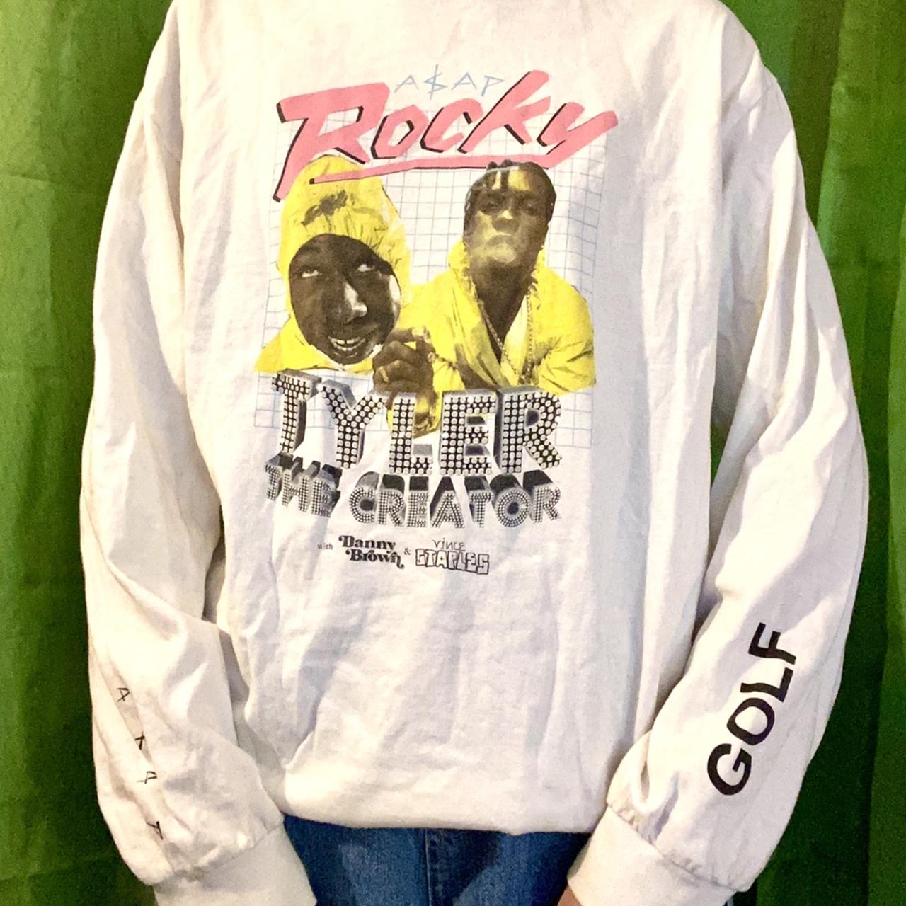 Tyler the creator and Asap rockey deals tour tshirt