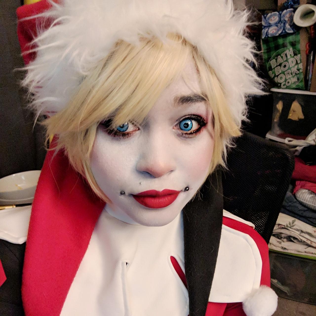 harley quinn christmas hat