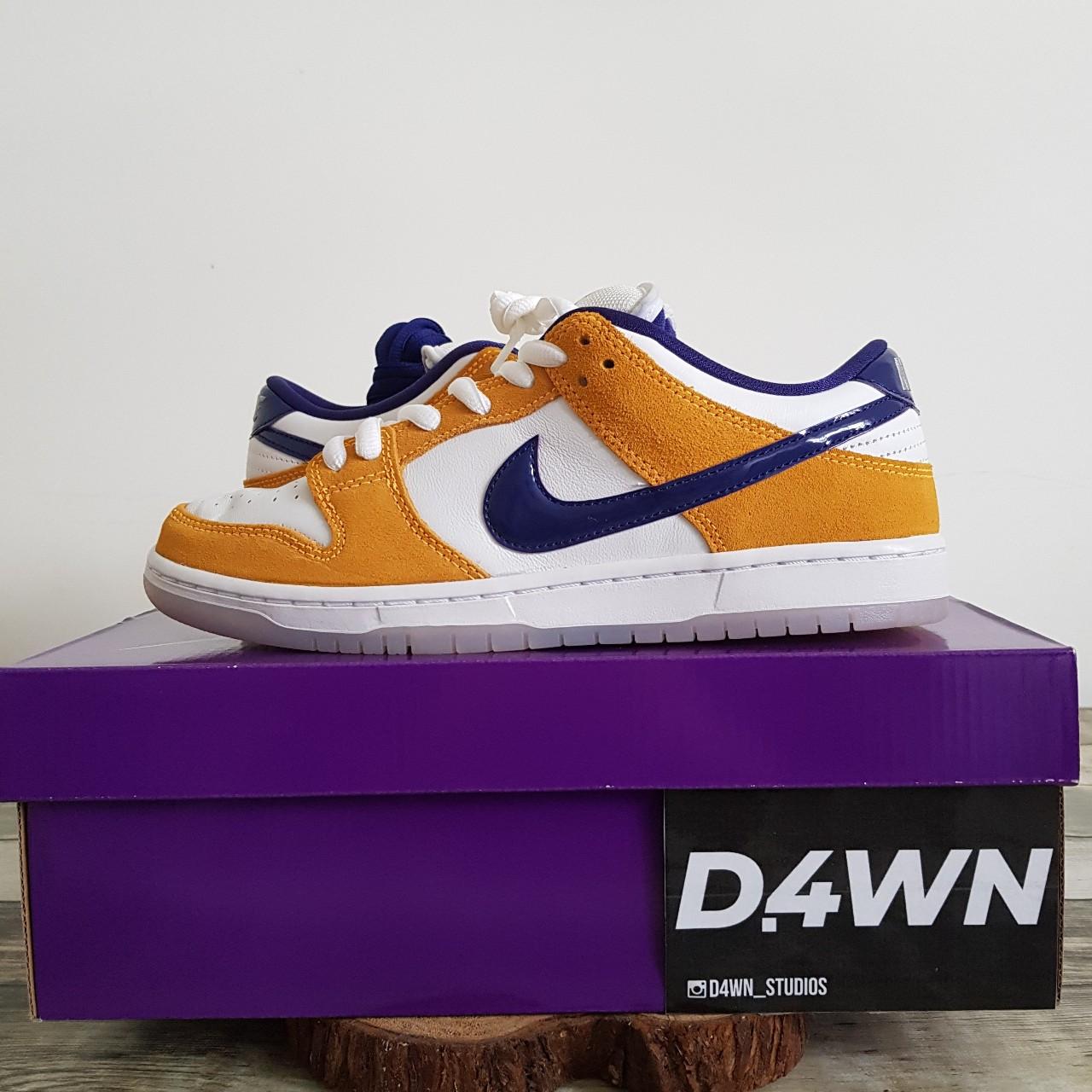 Nike SB Dunk Low Laser Orange UK 8.5 DSWT 💷Prices... - Depop