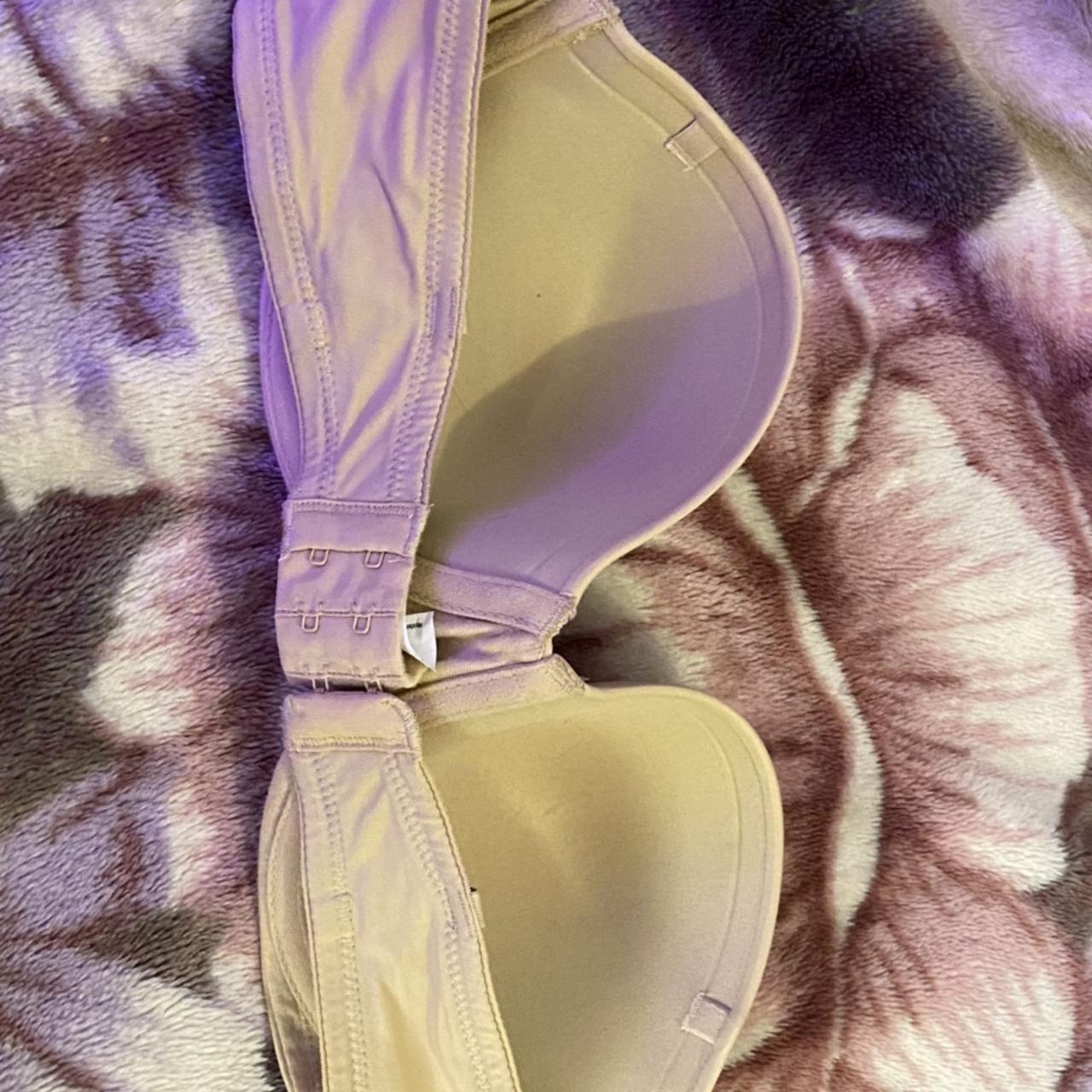 reliable nude strapless bra brand: maidenform size: - Depop