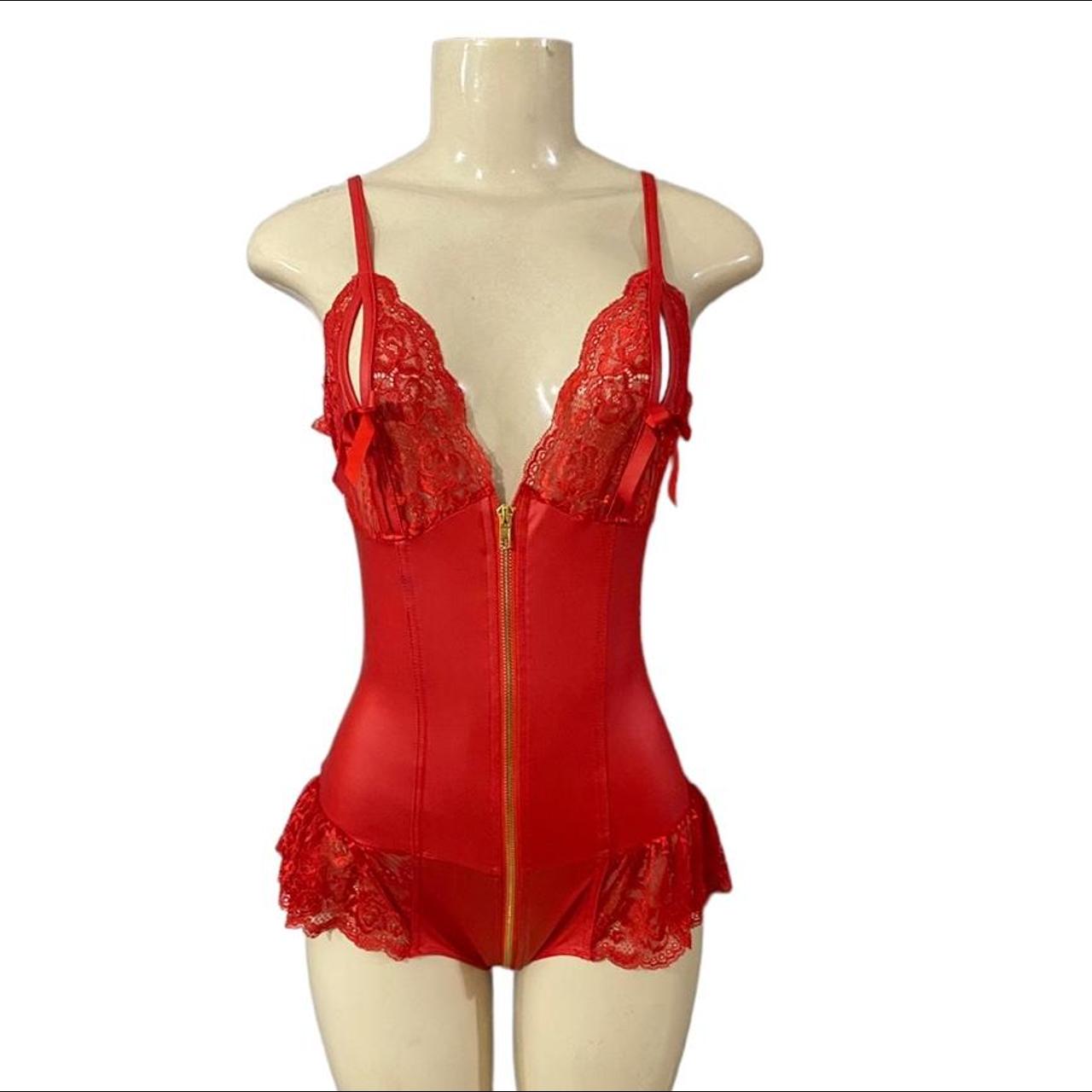 Product Image 1 - Red lingerie bodysuit 
Never worn