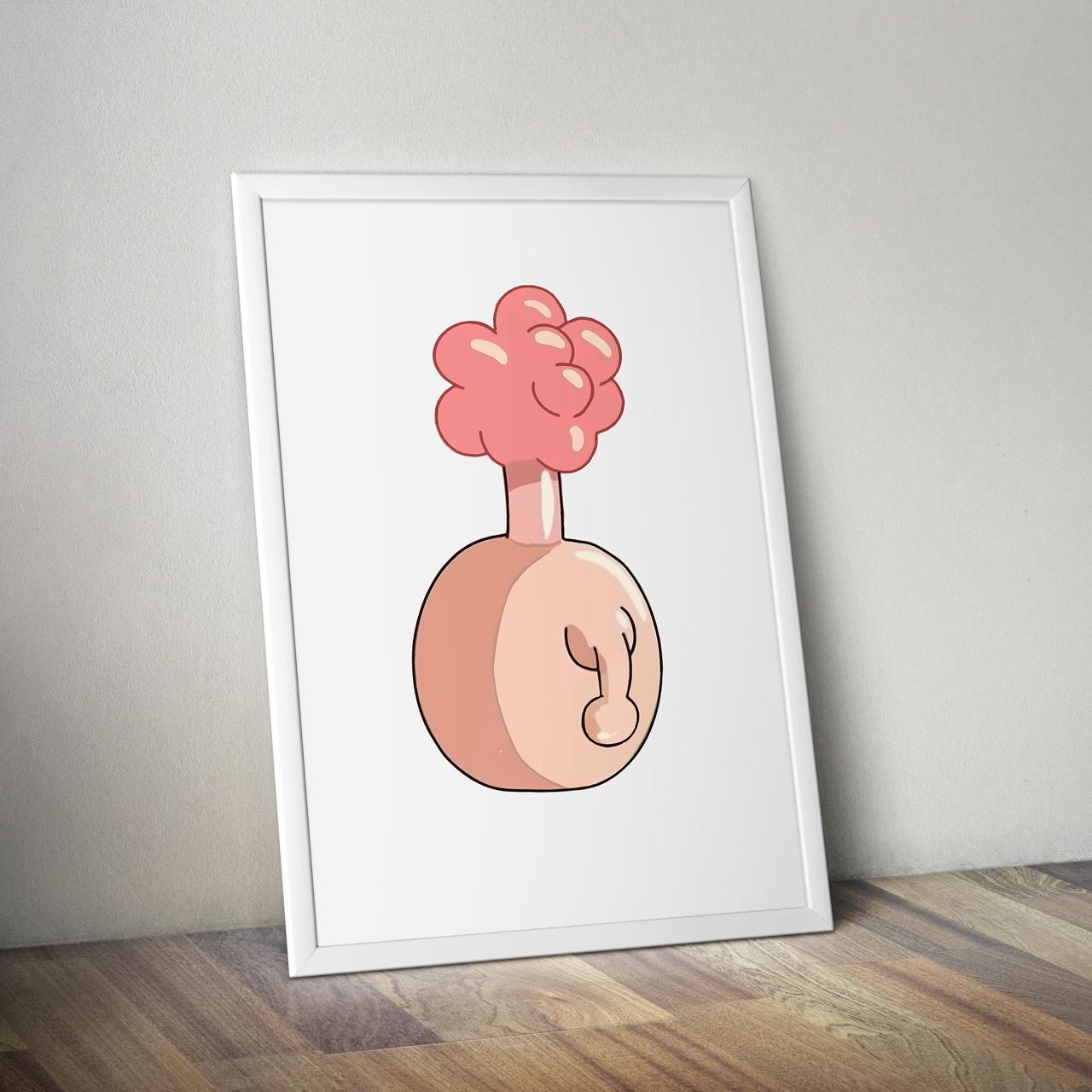 Plumbus, Rick and Morty, adult swim, | A4 (8.3 X... - Depop