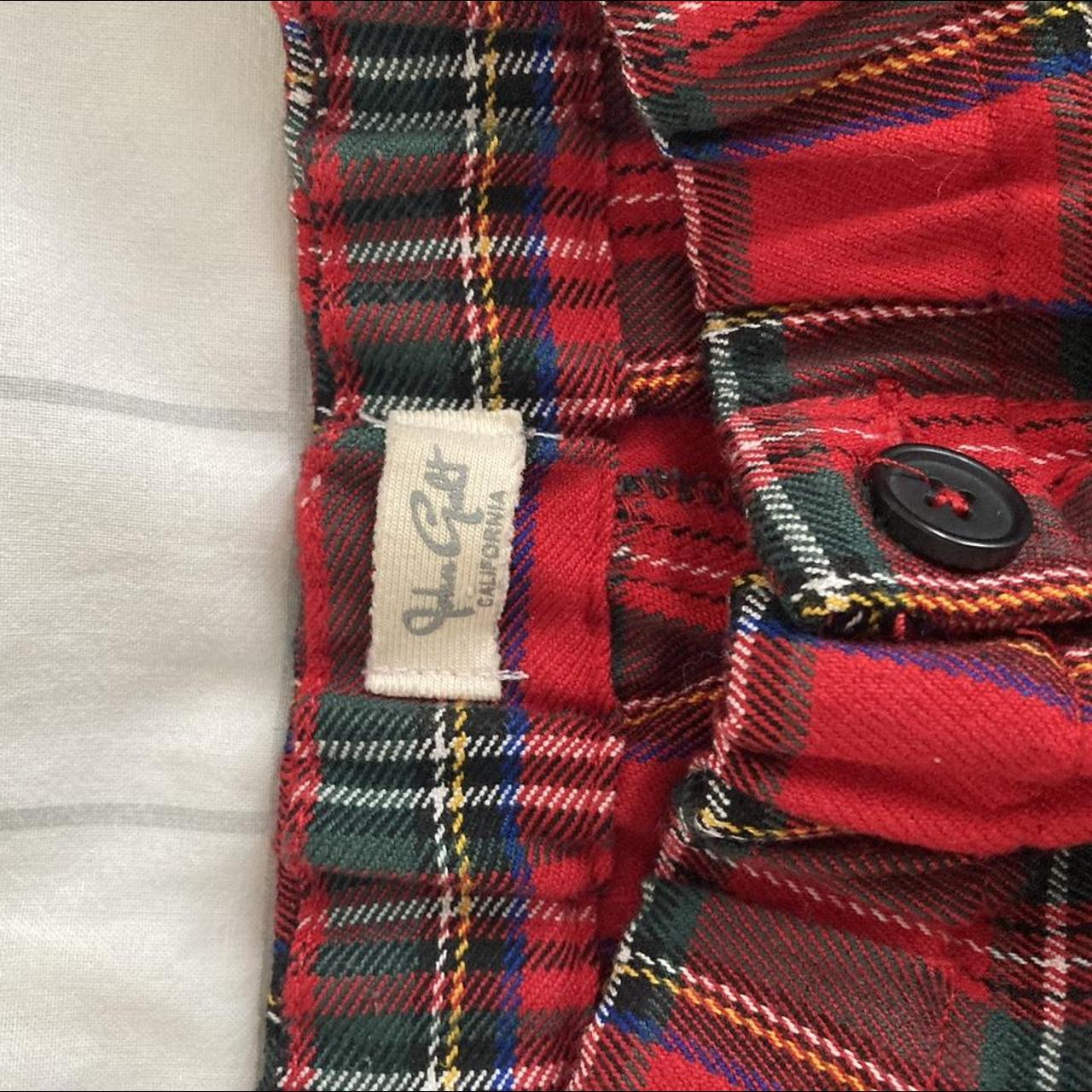 Gorgeous brandy Melville tartan trousers. Only worn... - Depop