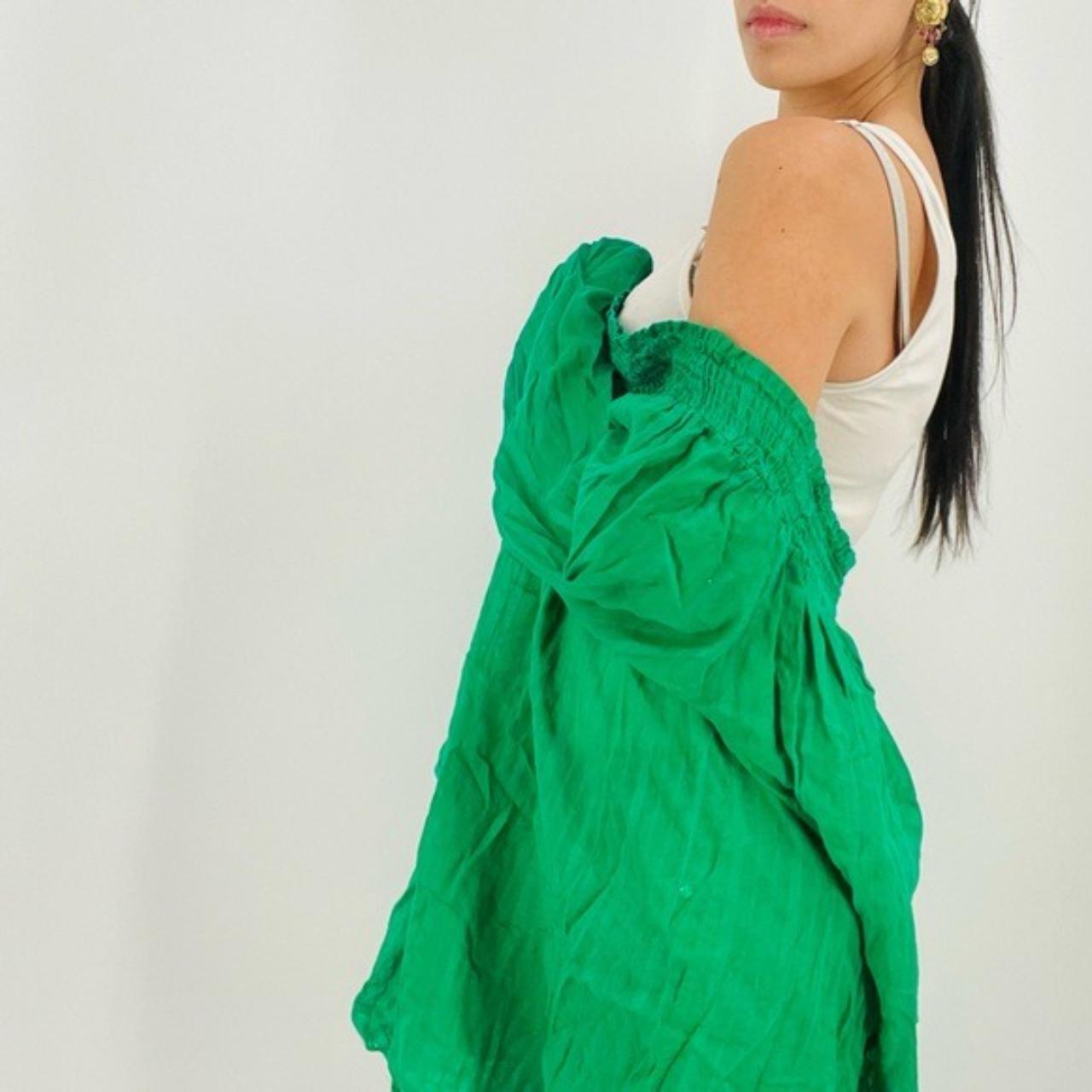 Tibi Women's Green Blouse