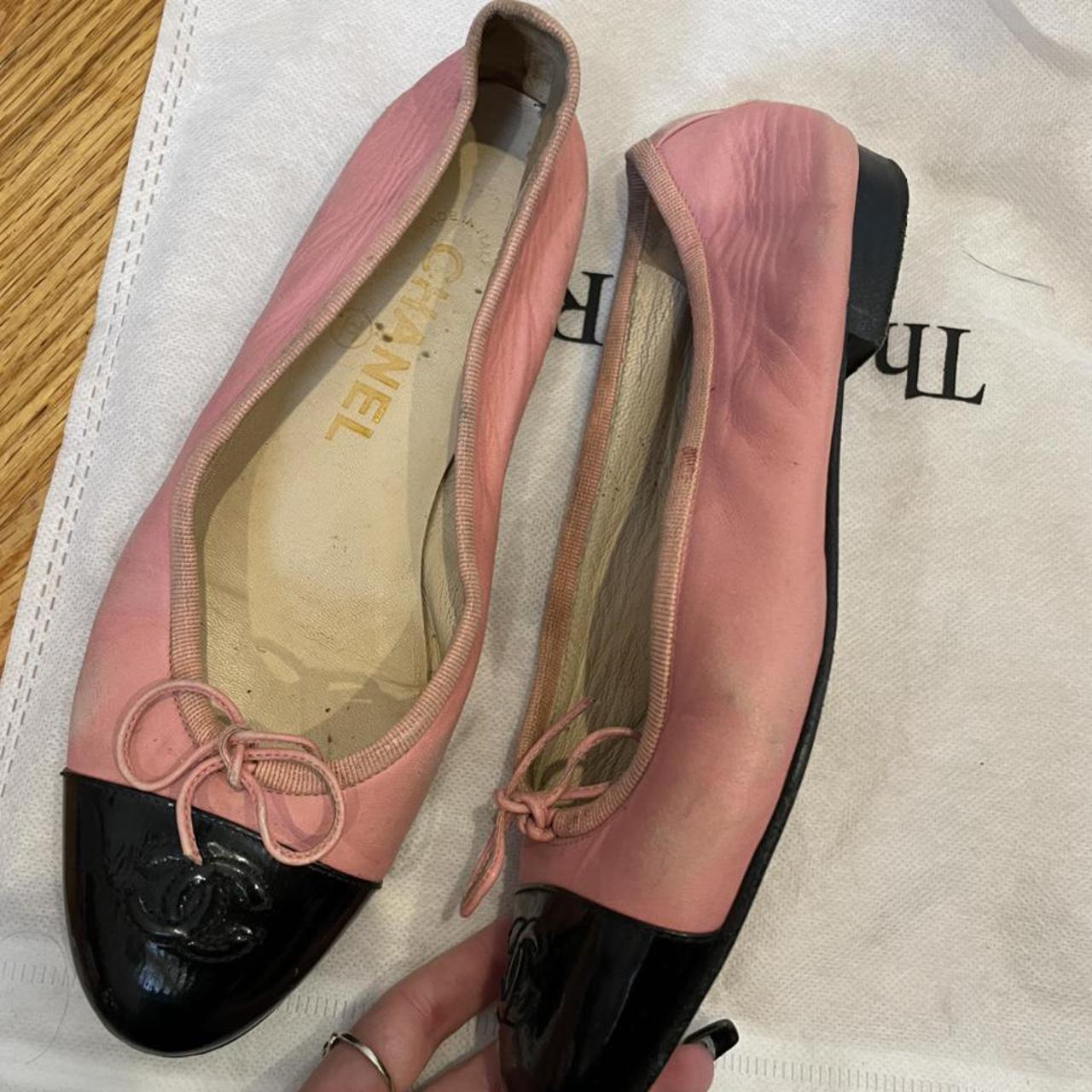 vintage chanel flats
