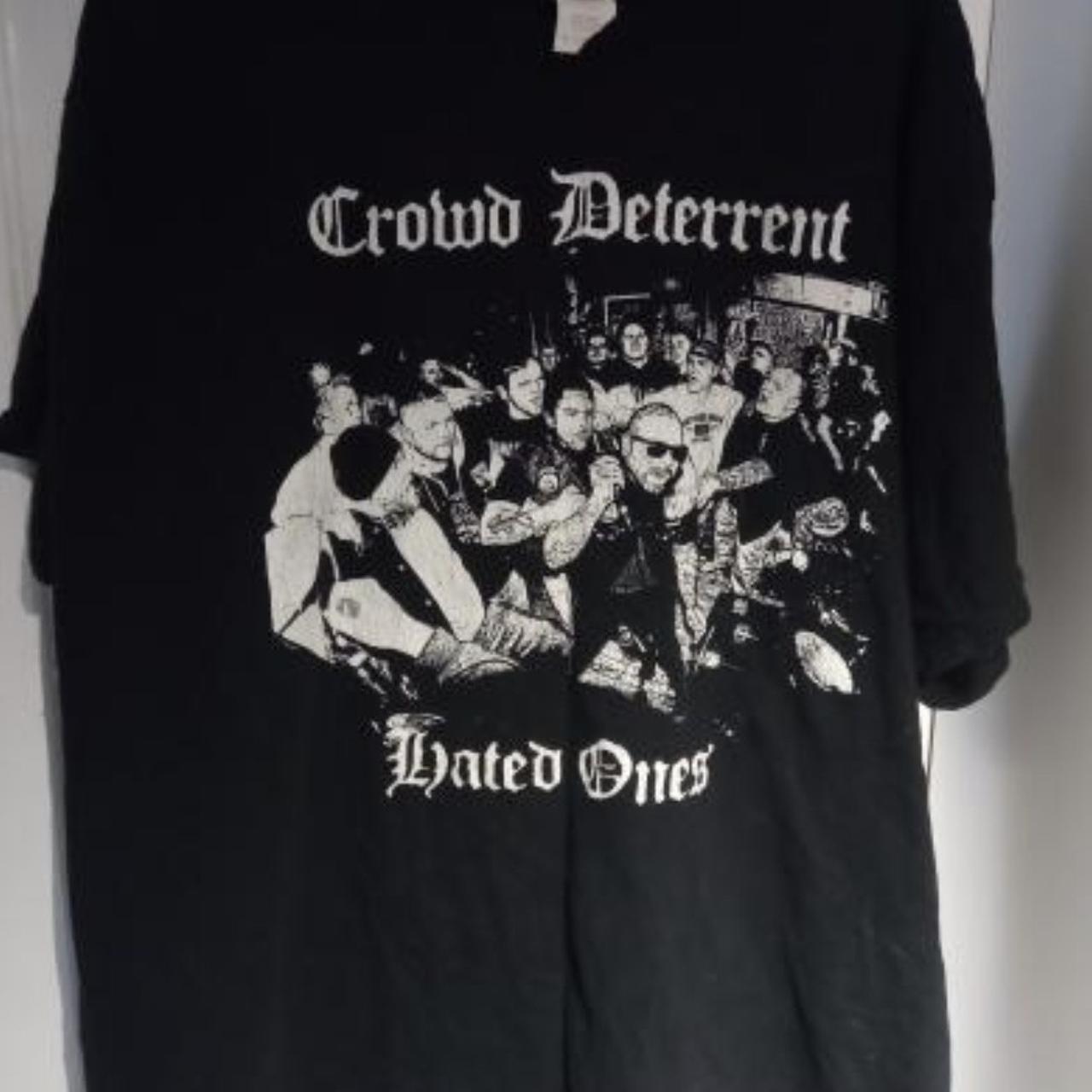 Crowd Deterrent shirt XL #ukhc #hardcore #nyhc... - Depop