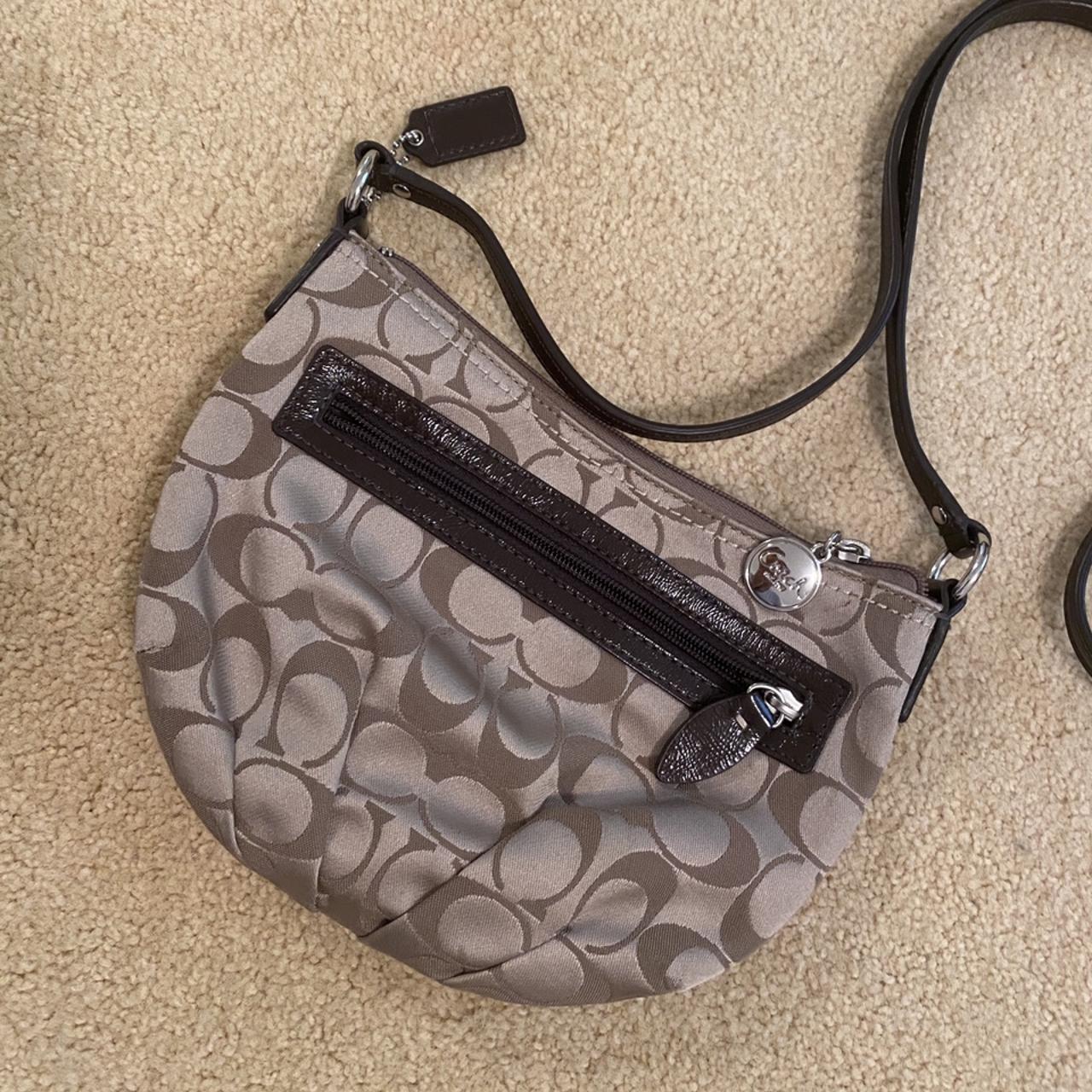 Coach mini shoulder purse deals