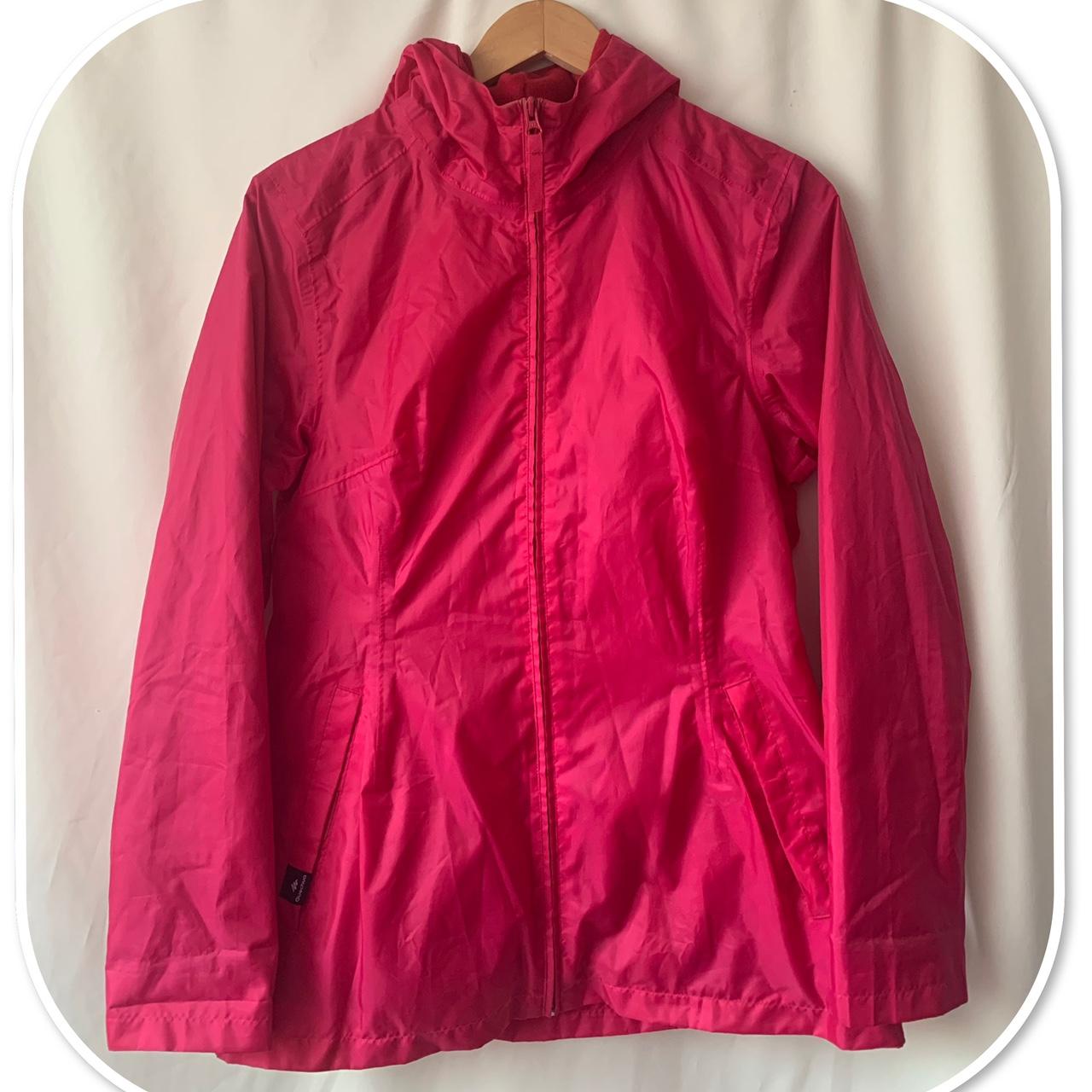 Stunning Quechua Hot pink Rain Coat by Decathlon As... Depop