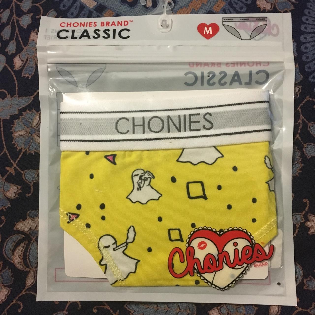 Cute Snap Chat gohst print Chonies brand brief