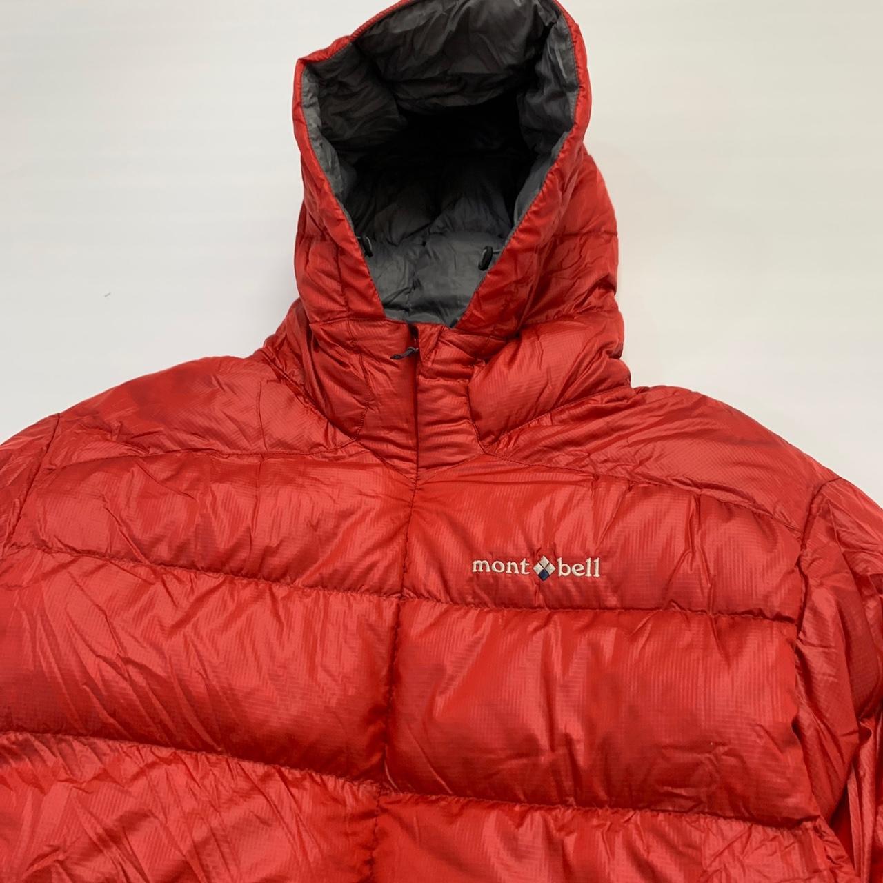Montbell Puffer Size M Red montbell glossy hooded... - Depop