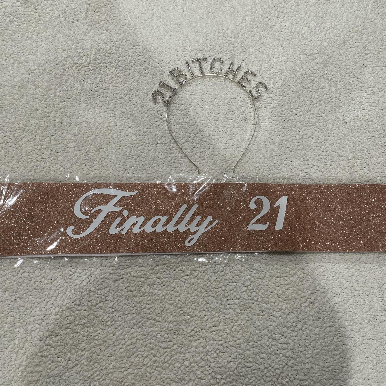 Product Image 1 - Finally 21 sash (still in