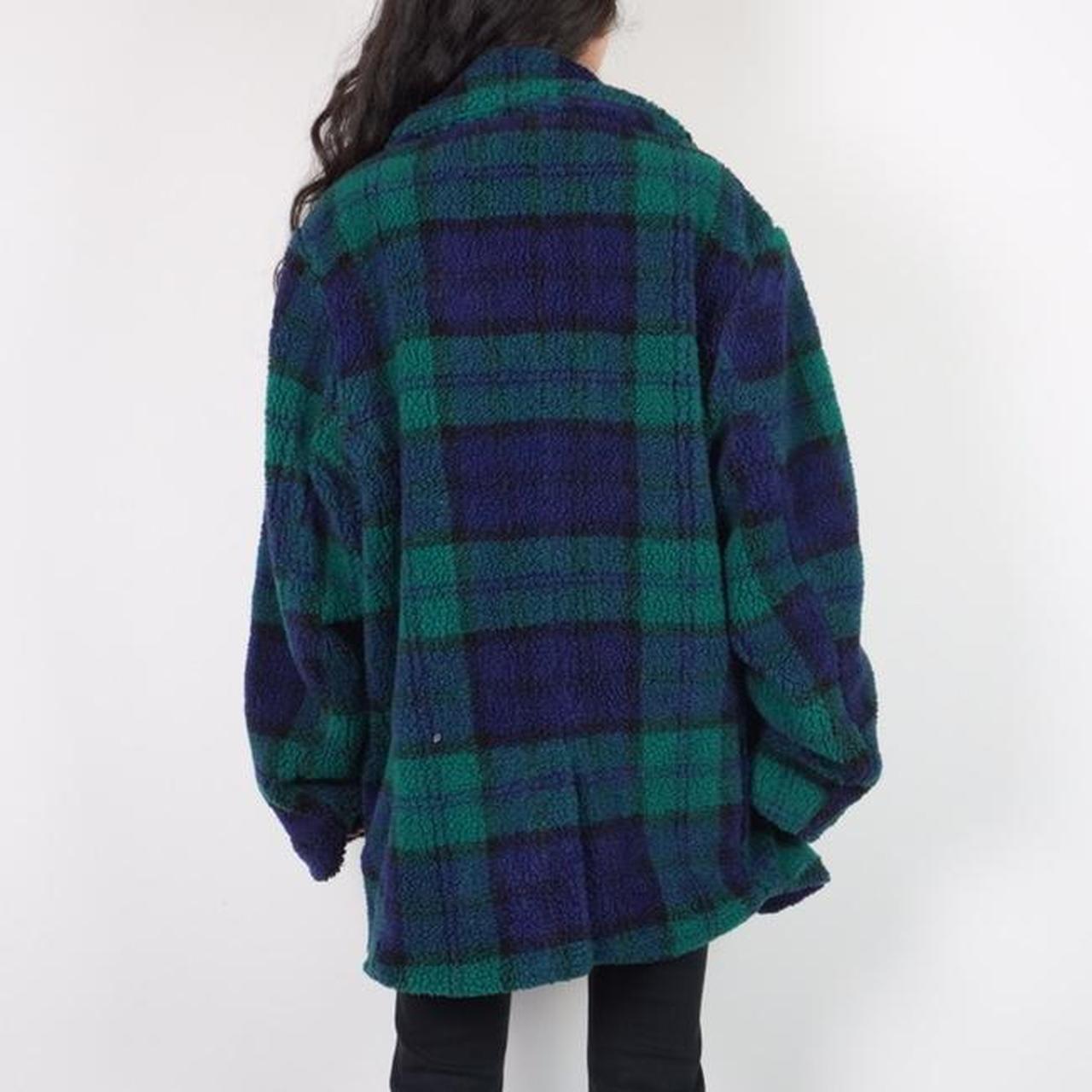 flannel fuzzy jacket