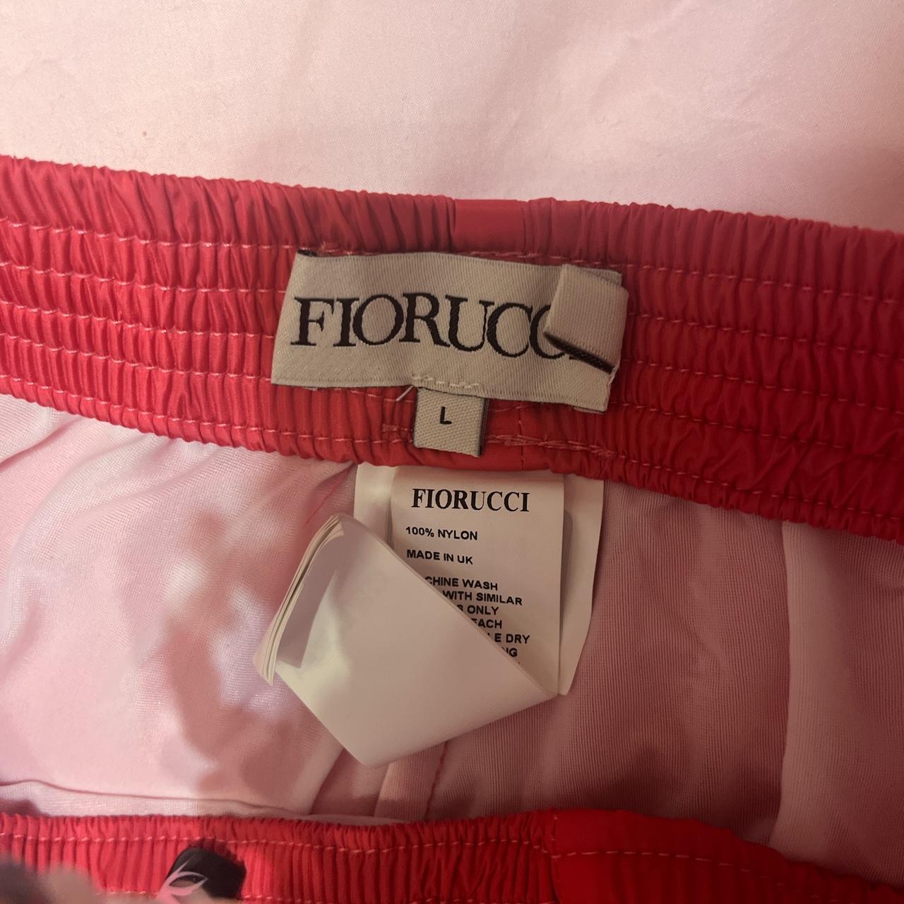 Fiorucci angel pink nylon running shorts! Super... - Depop