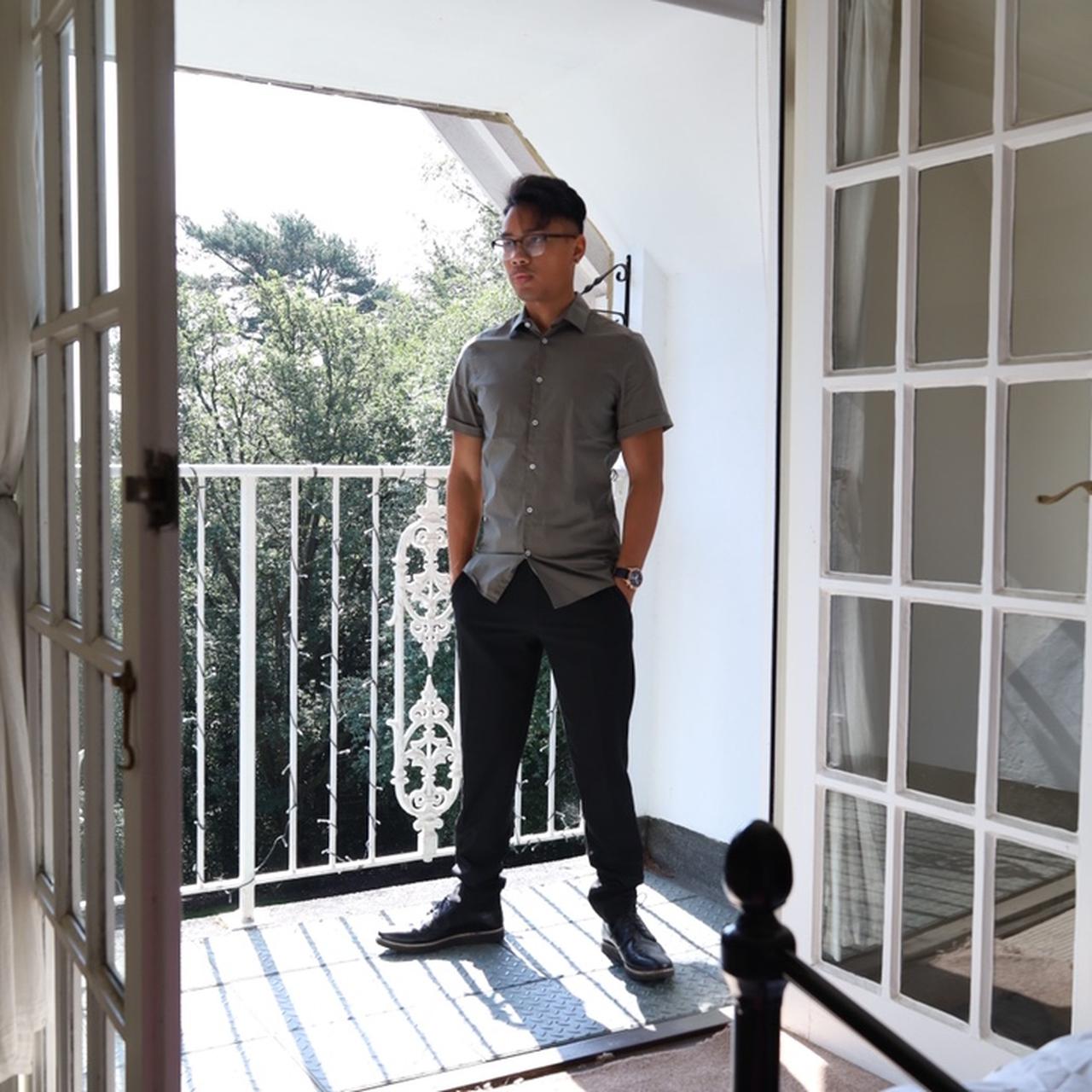 Zara Men's Green Shirt Depop