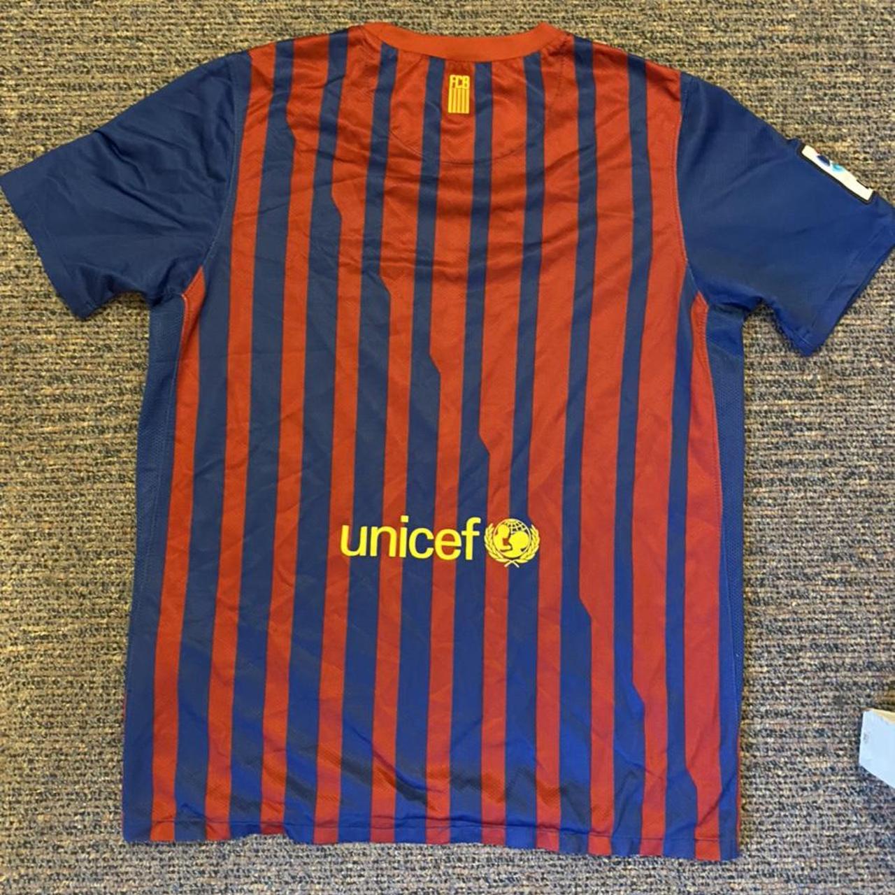 FC Barcelona 2011/12 Home jersey excellent... - Depop