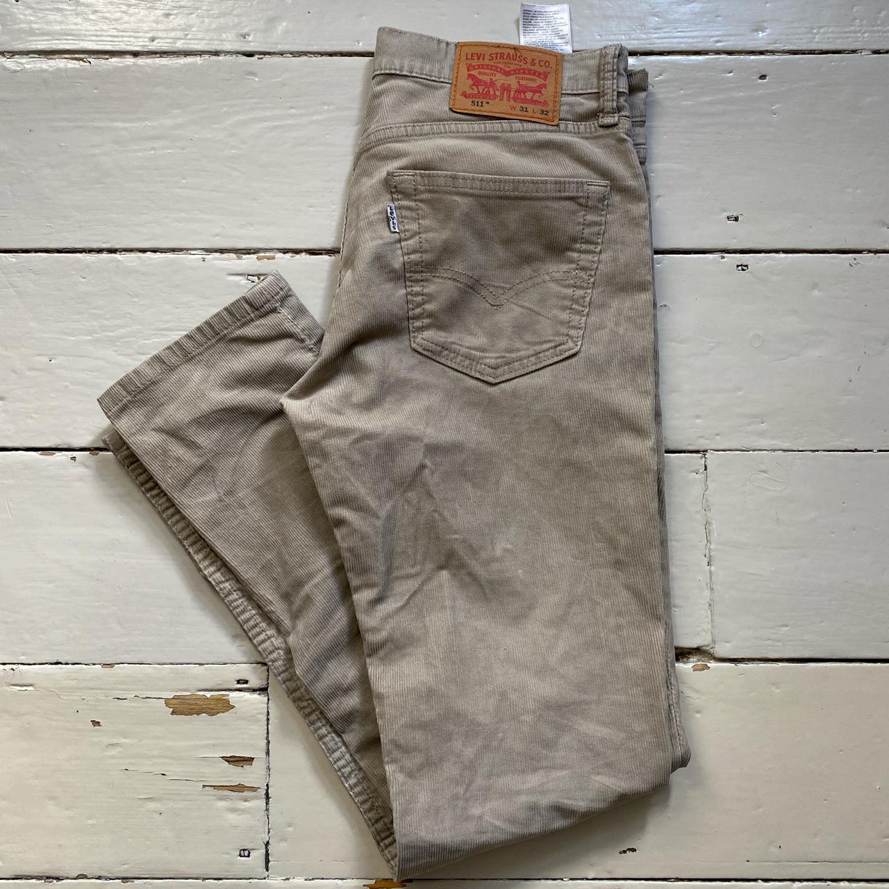 levis 511 corduroy grey