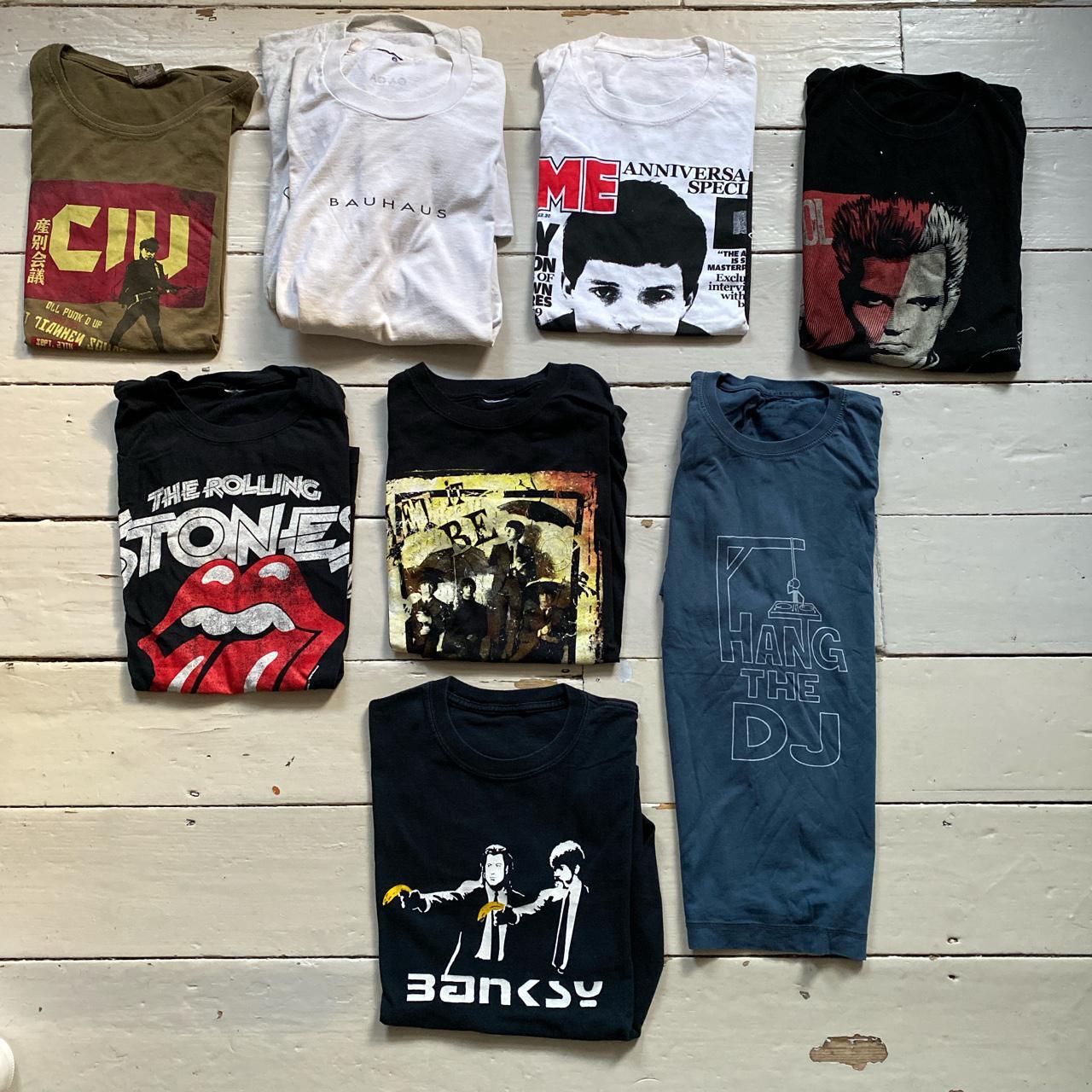 rock memorabilia t shirts