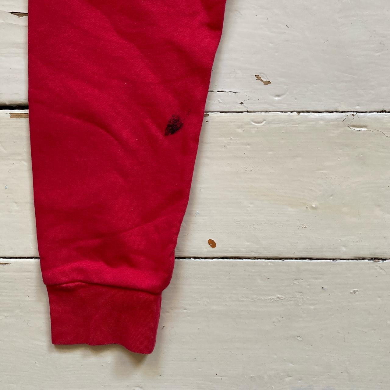 Nike Air Red Joggers 🩸 In good condition, just had... Depop