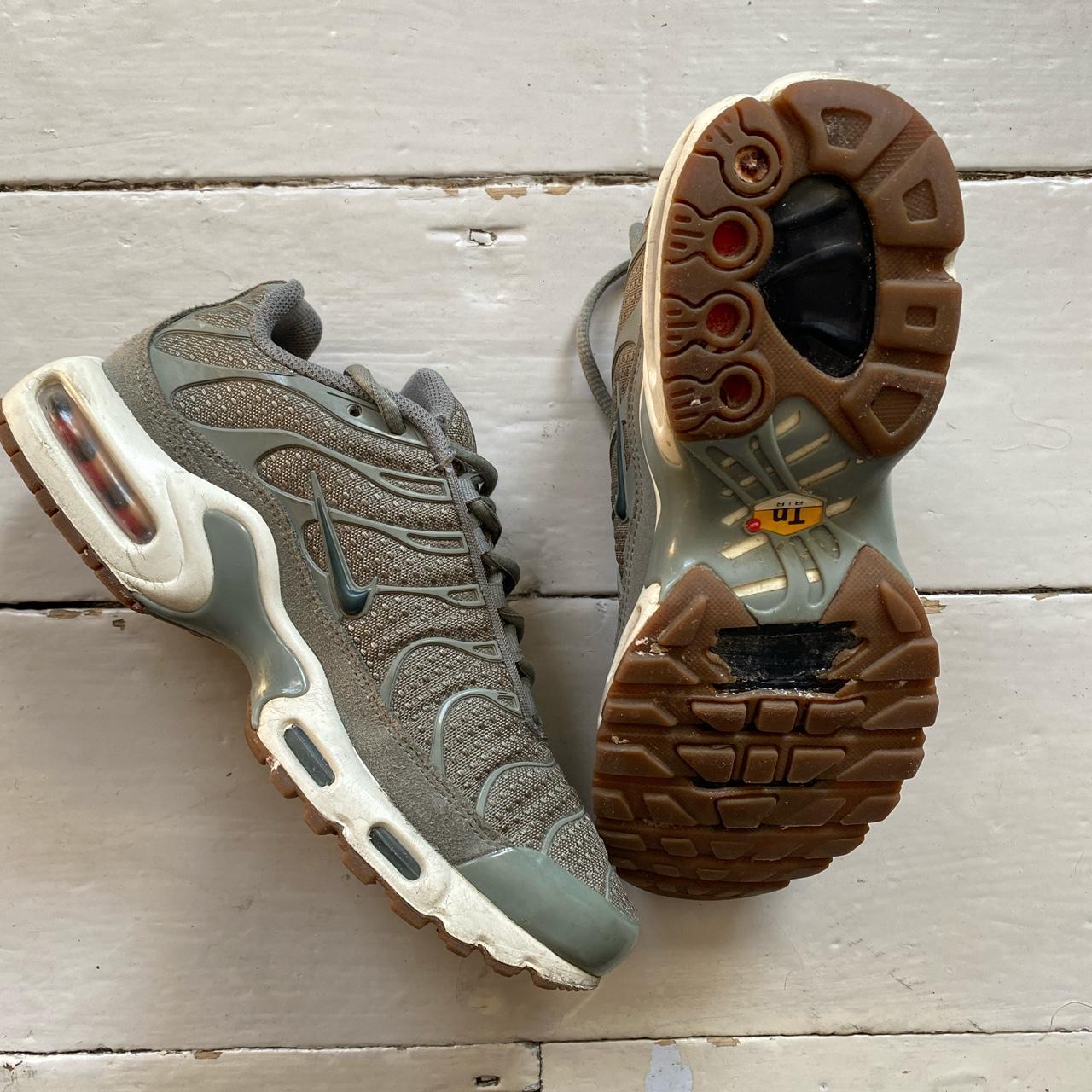 Nike TN Air Max Plus TN Olive Green 🐍 In good... - Depop