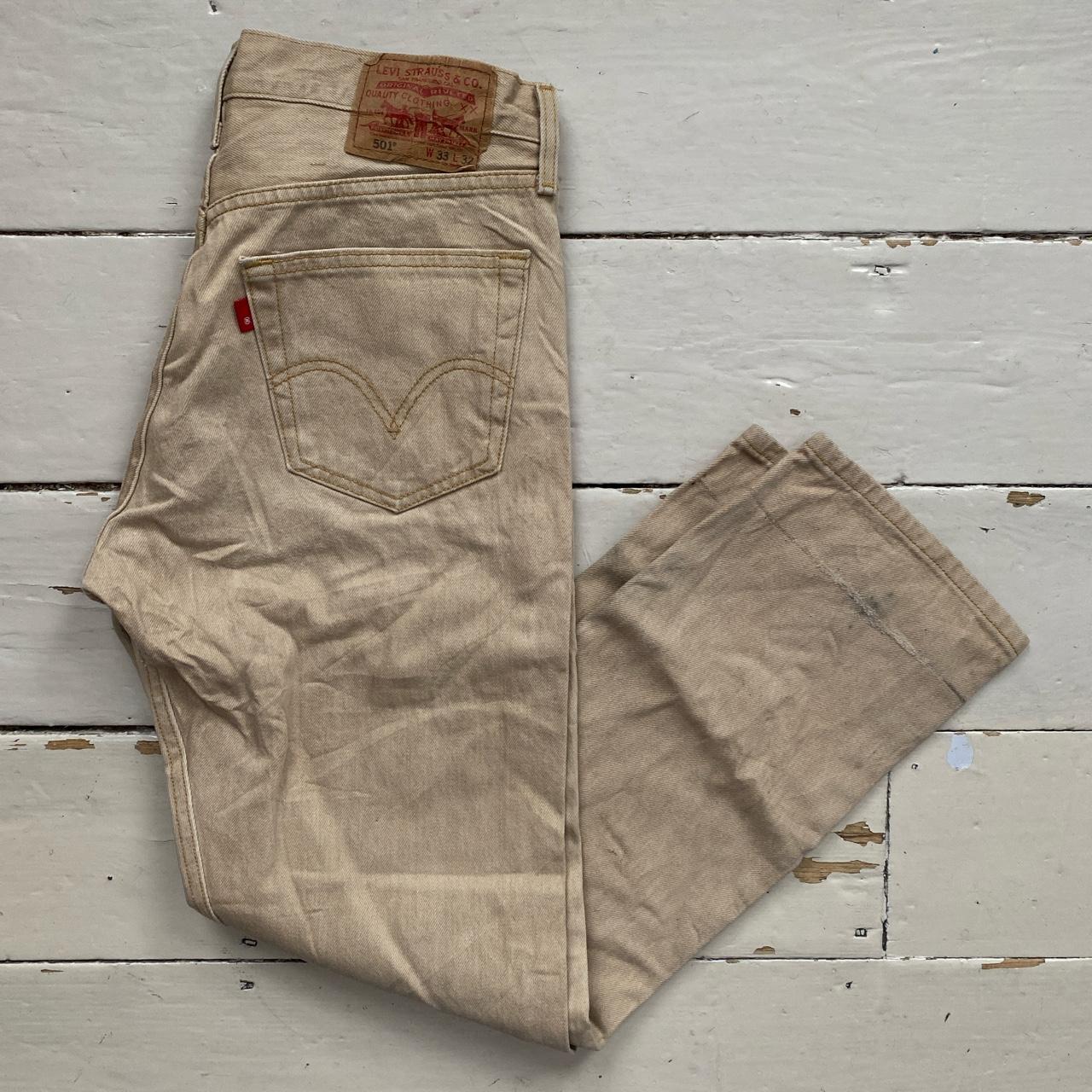 levis 501 khaki jeans