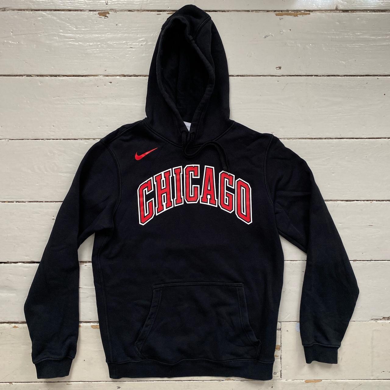 Nike Chicago Bulls Varsity Style Hoodie 🐃 In great... - Depop