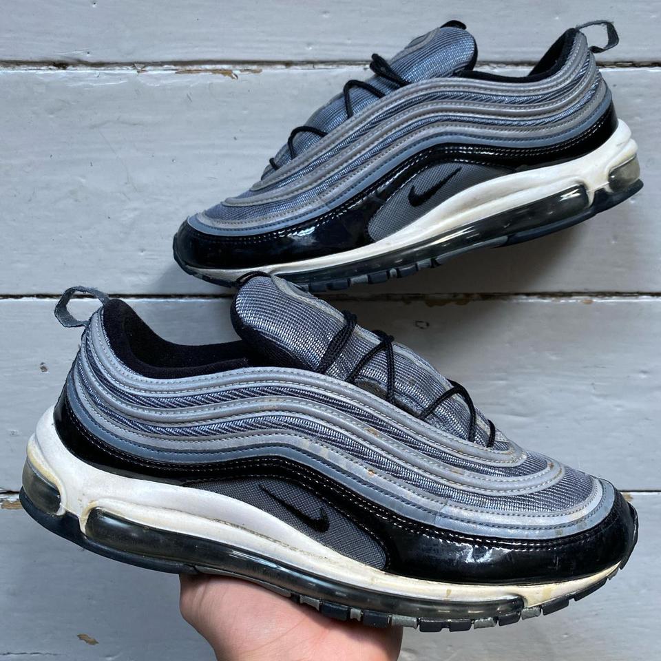 Nike Air Max 97 Cool Grey Black Patent In good Depop