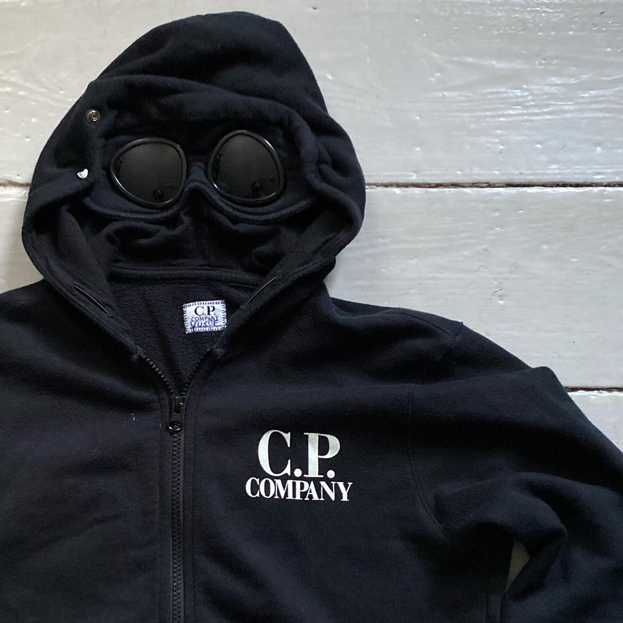 CP Company black Goggle hoodie 🌚 In very good... Depop