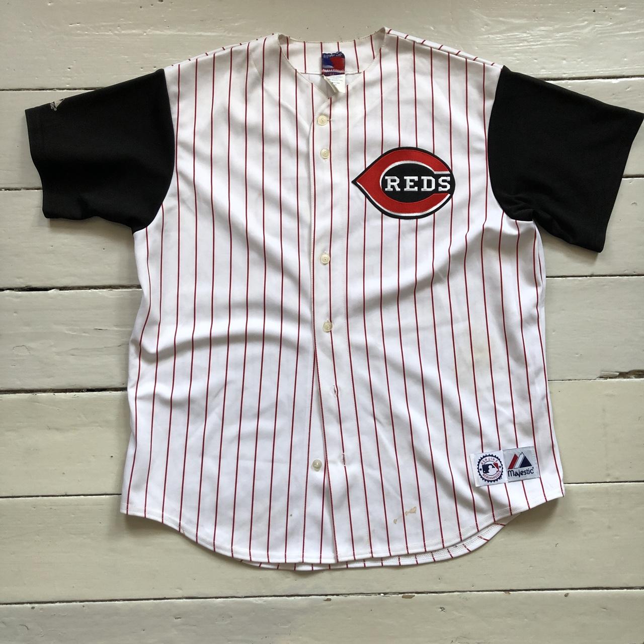 Vintage Majestic Cincinnati Reds Jersey Men's Size - Depop