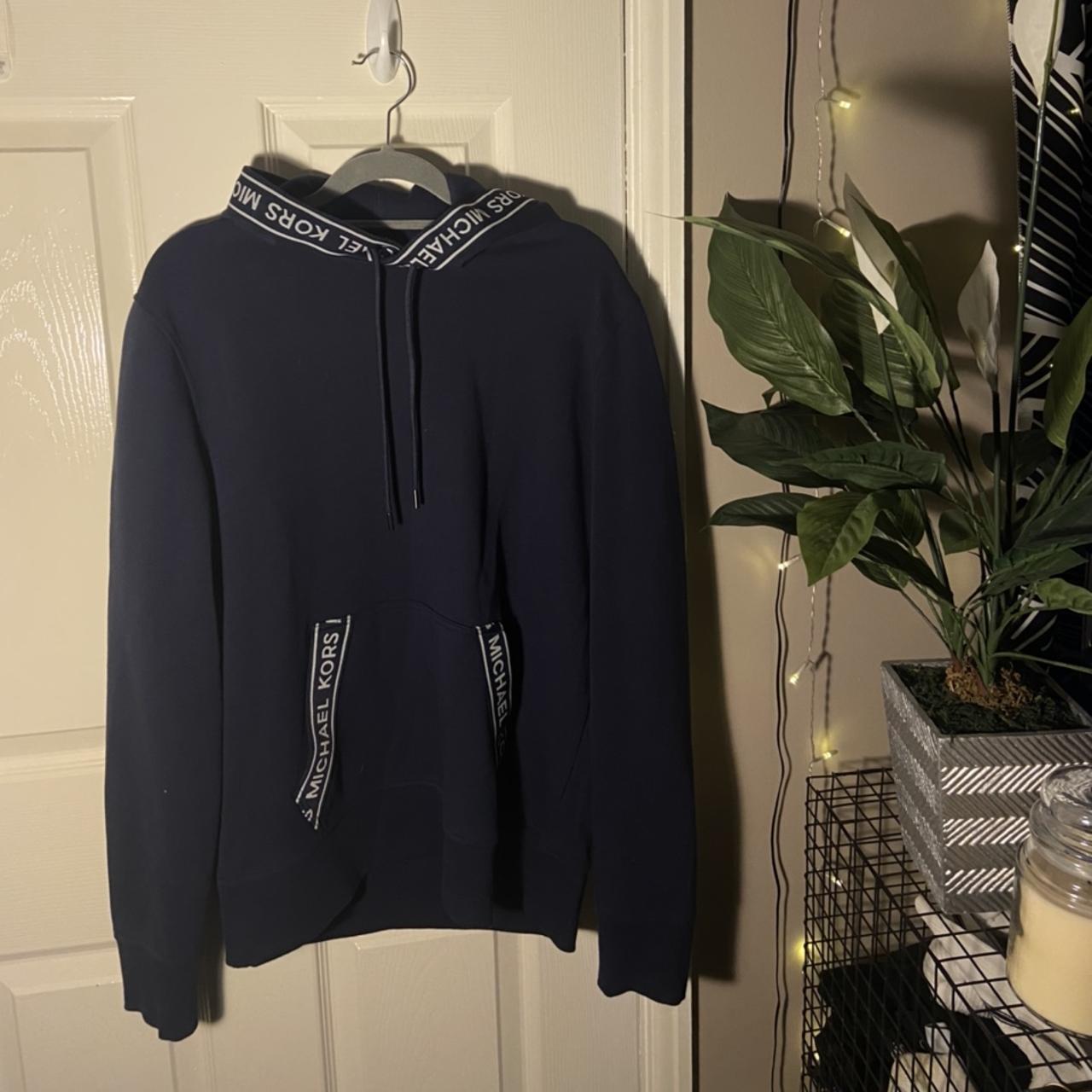 Michael kors hoodie store mens navy