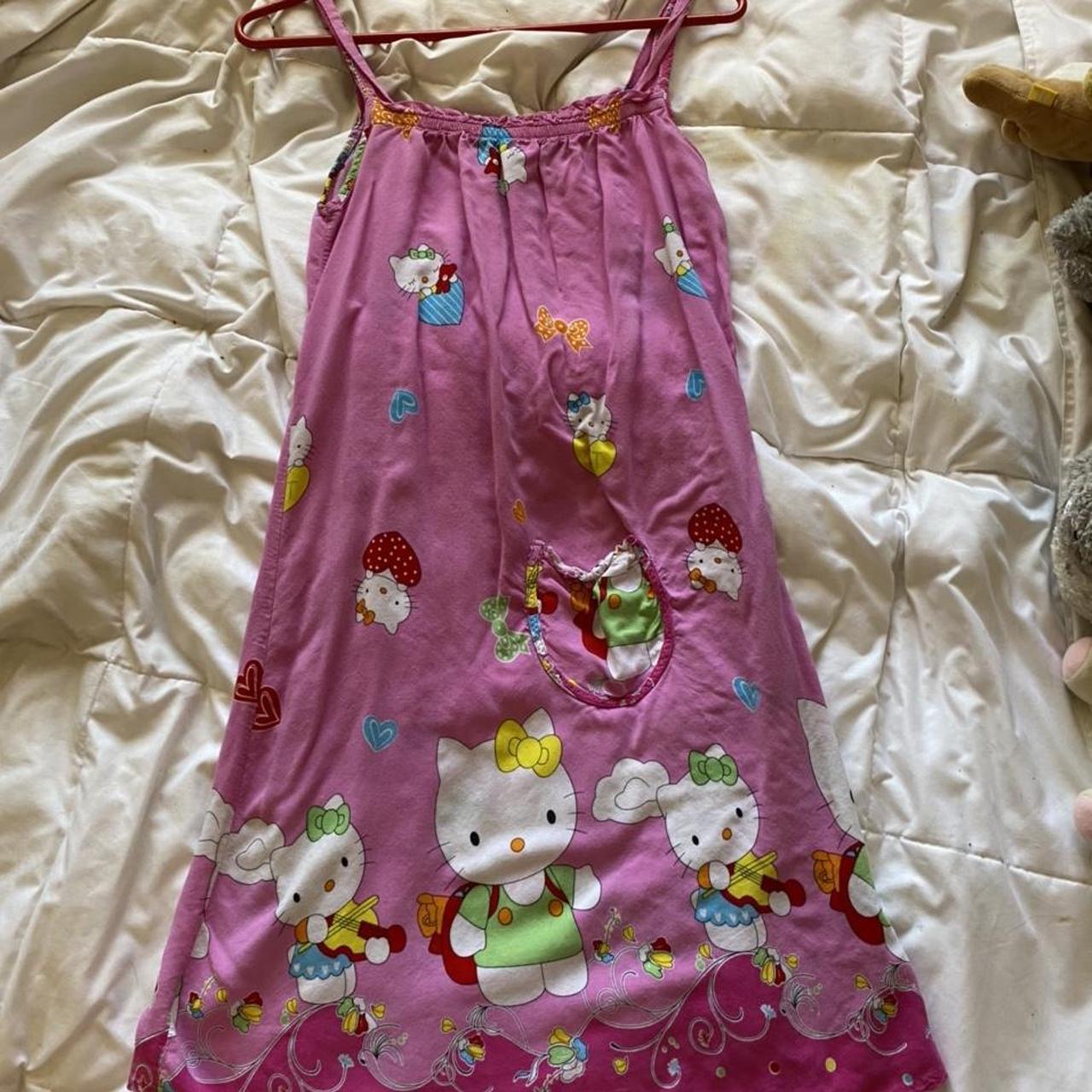 Hello Kitty Sanrio Night Gown Dress So Cute ! No... - Depop