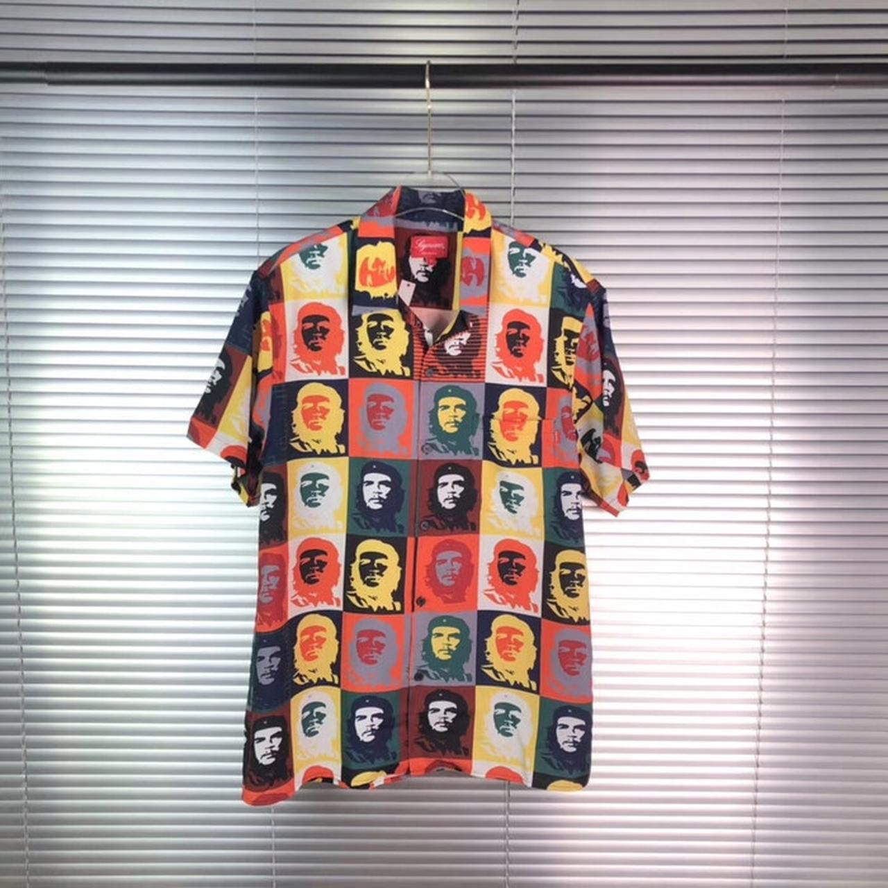 Authentic Supreme Che Rayon Shirt Multicolor Size... - Depop