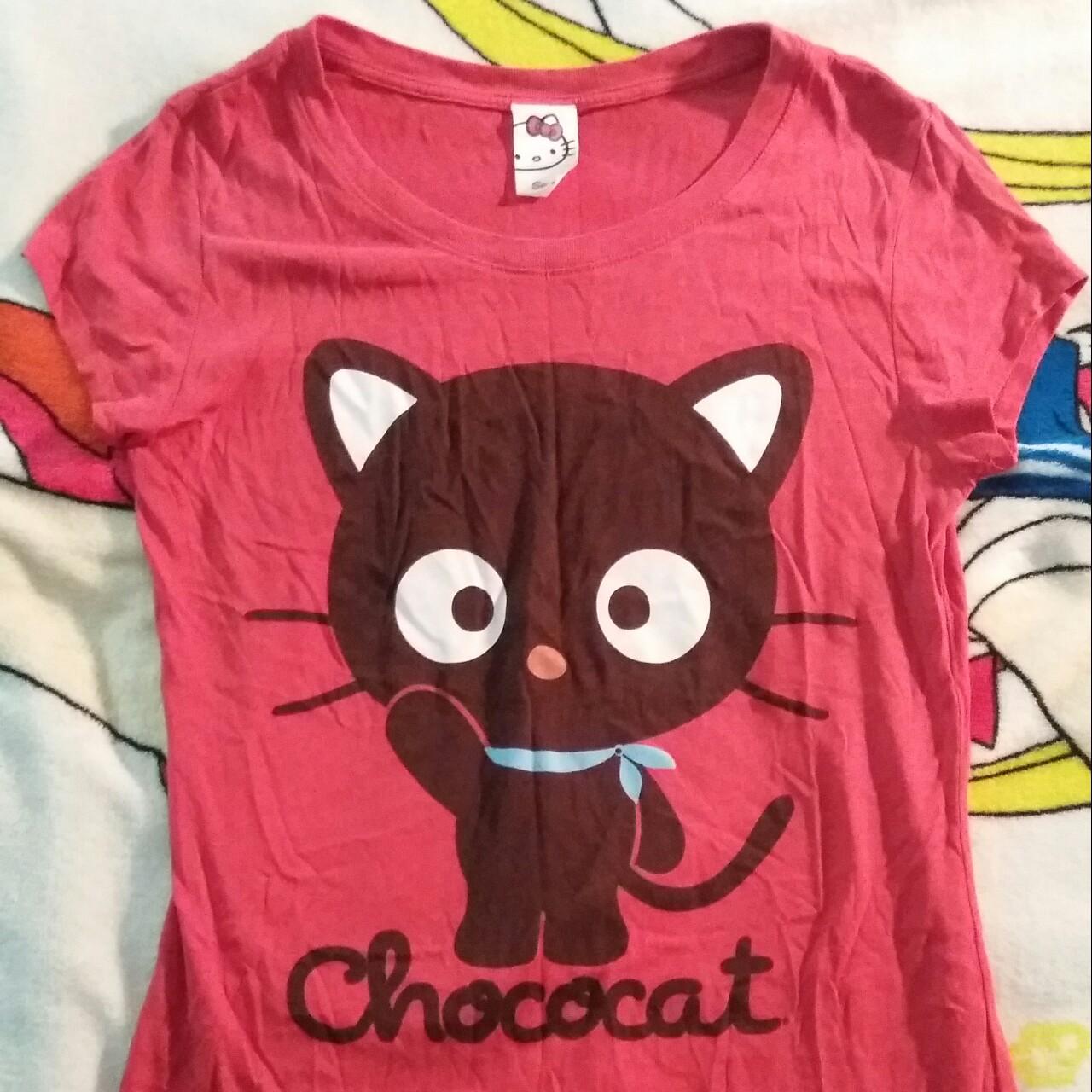 Sanrio Chicocat red shirt size L worn once. #sanrio - Depop