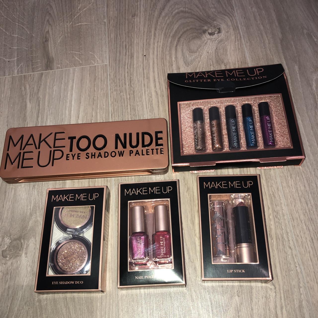 Make me up gift set bundle !! Includes: Nude... - Depop