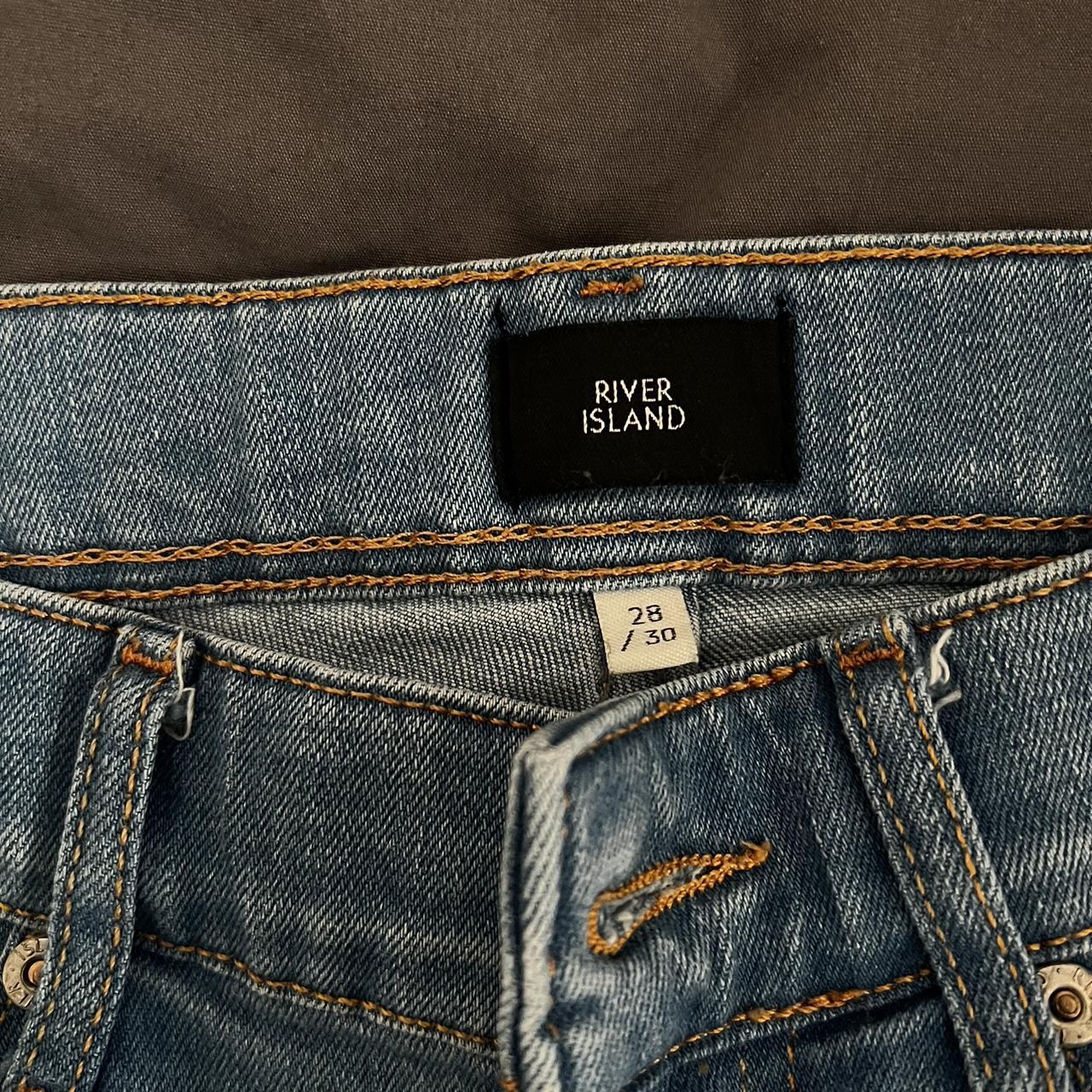 RIVER ISLAND MENS JEANS. SLIM FIT. 28 inch waist, 30... Depop