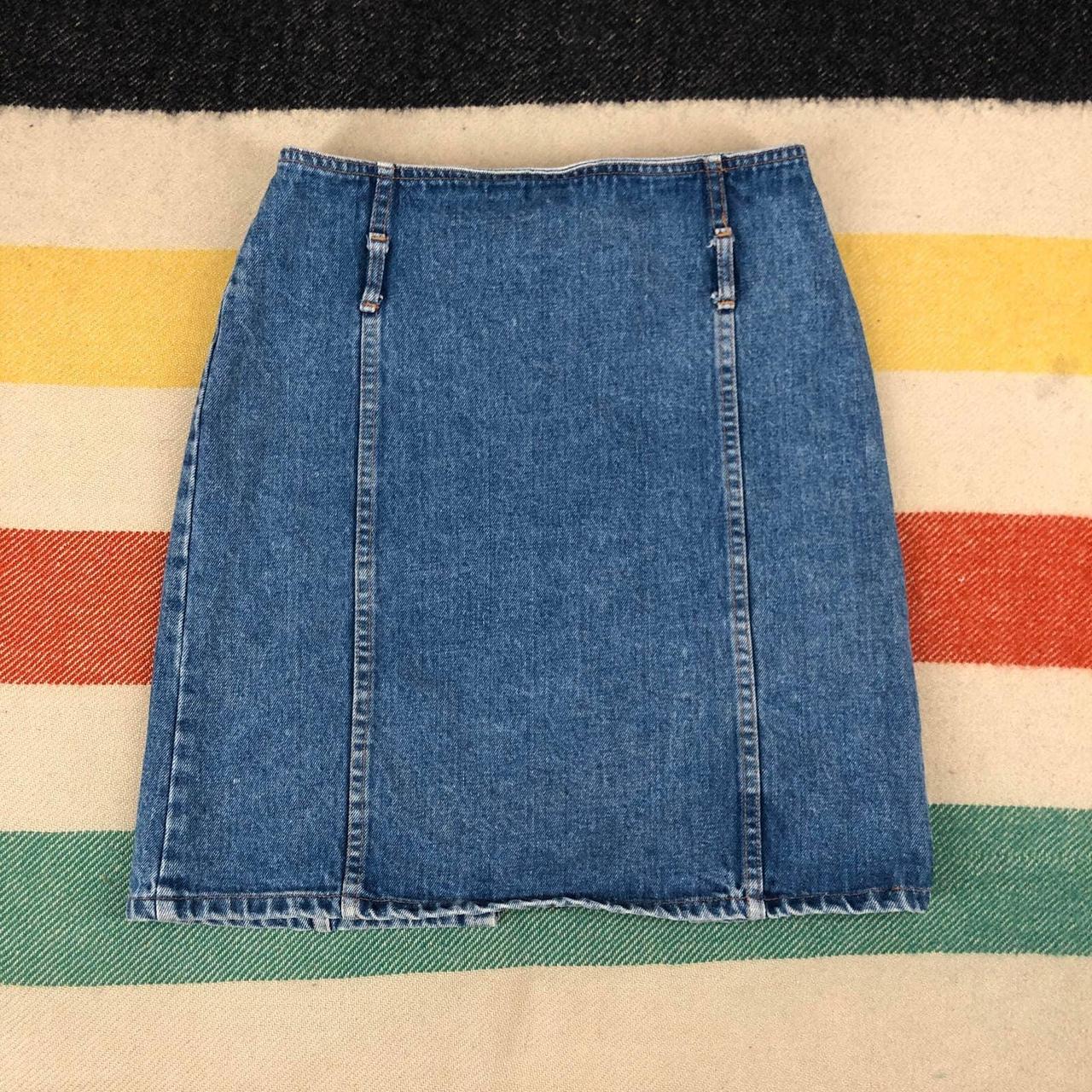 Vintage 80's Bongo Jeans Denim Buckle Back Jean... - Depop
